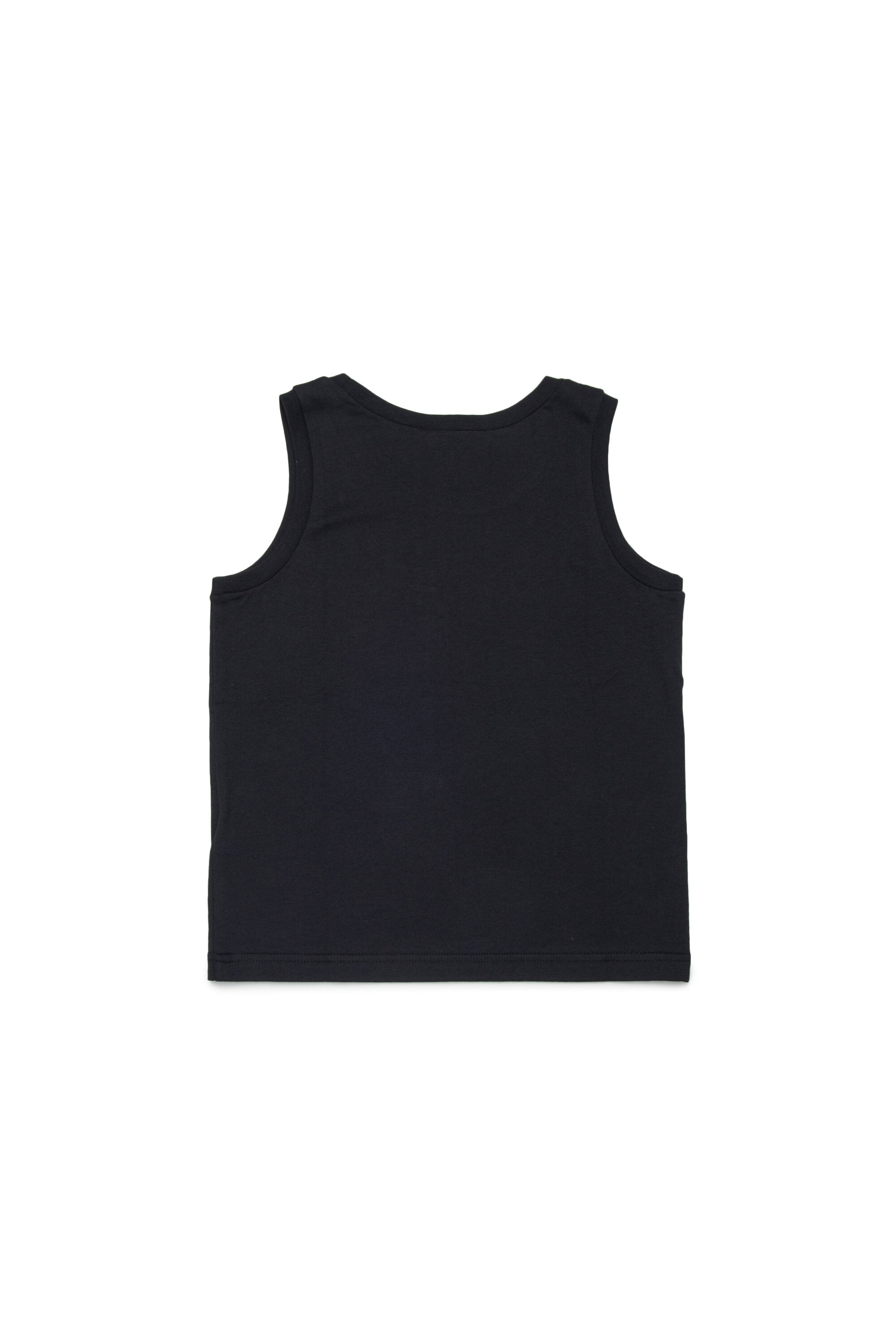 ロゴ入りノースリーブTシャツ