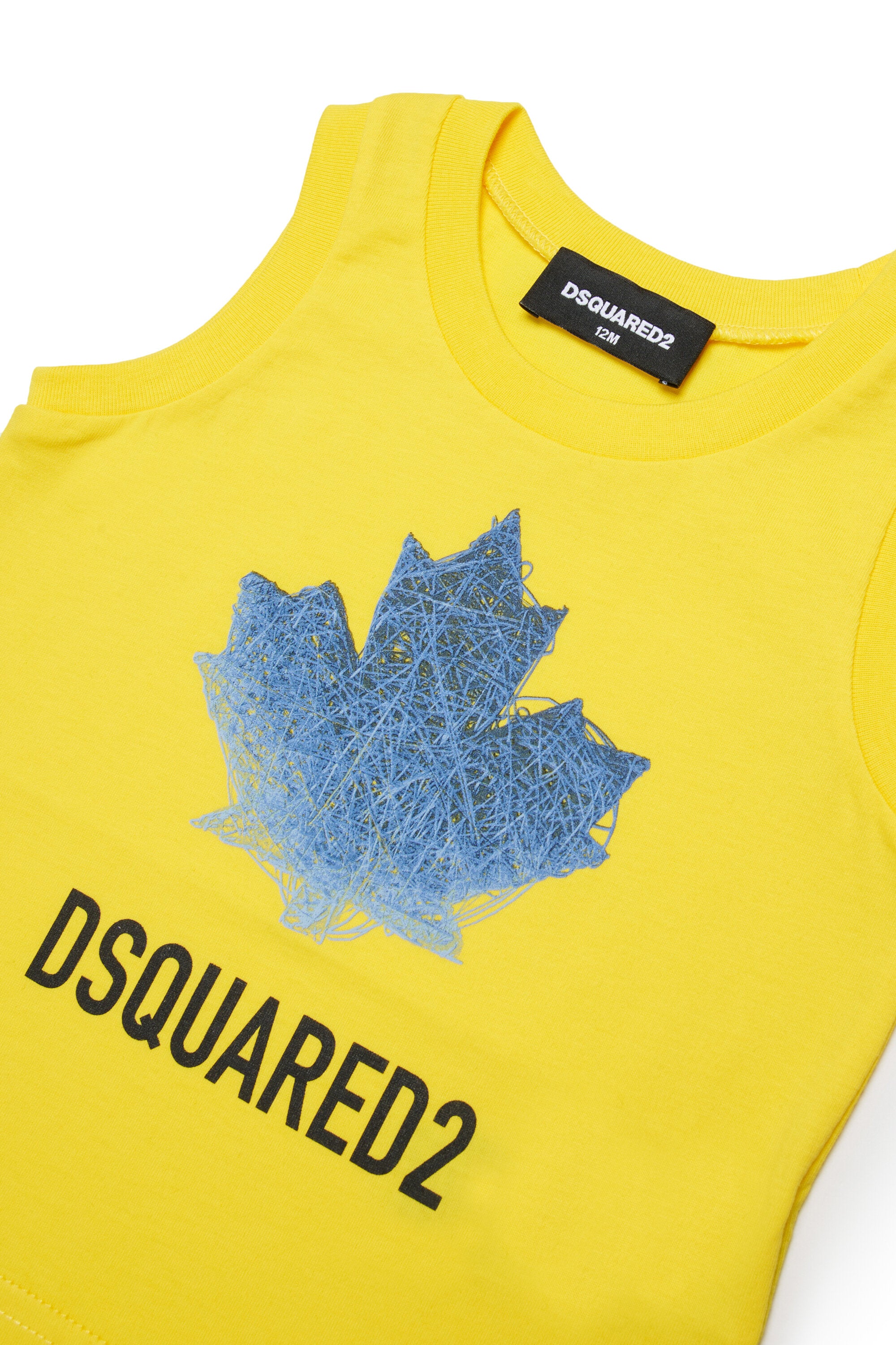 ロゴ入りノースリーブTシャツ