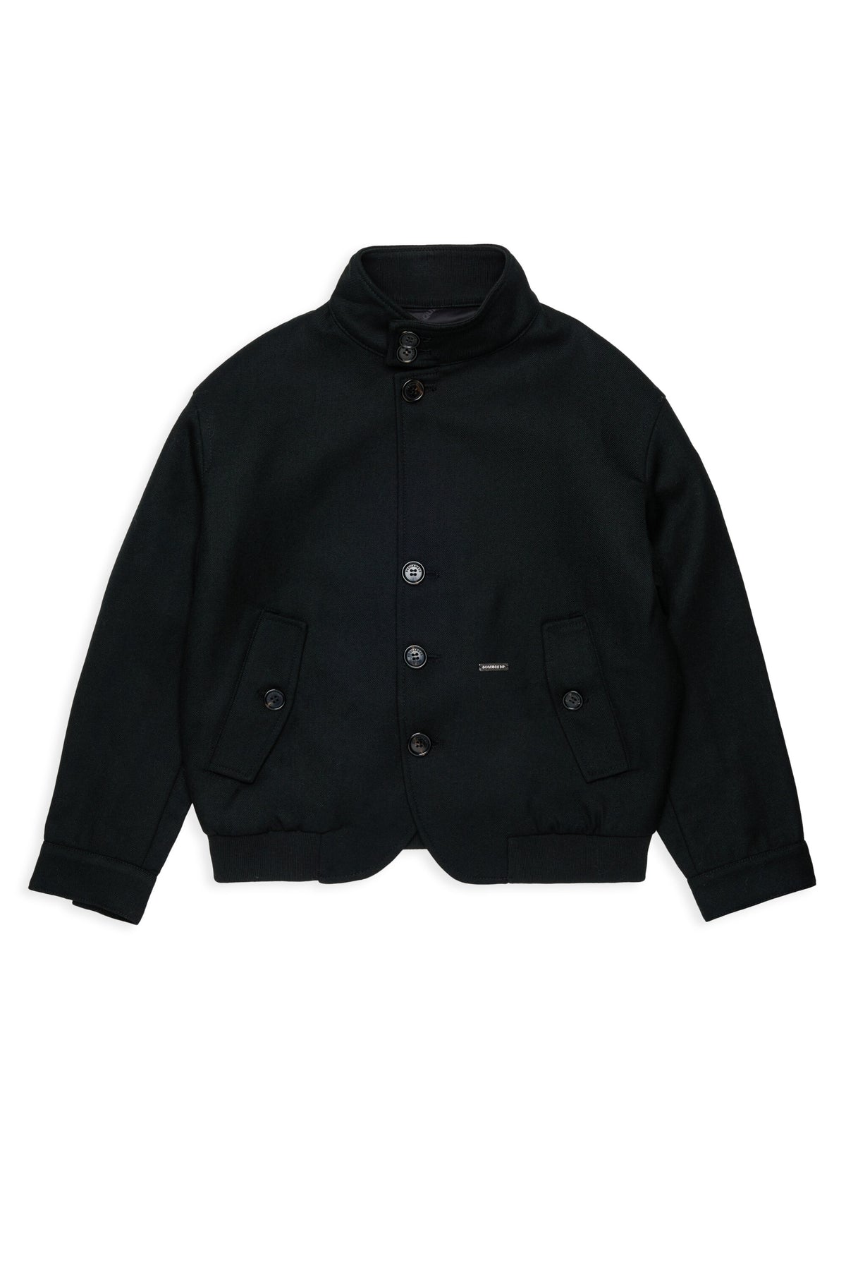 ロゴ入りショートジャケット