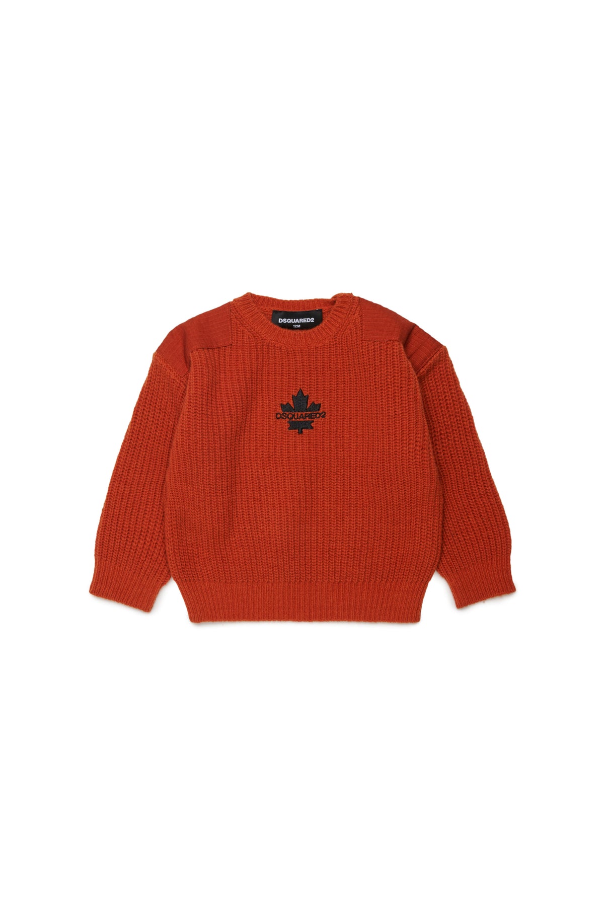 Crew-neck pullover with logo