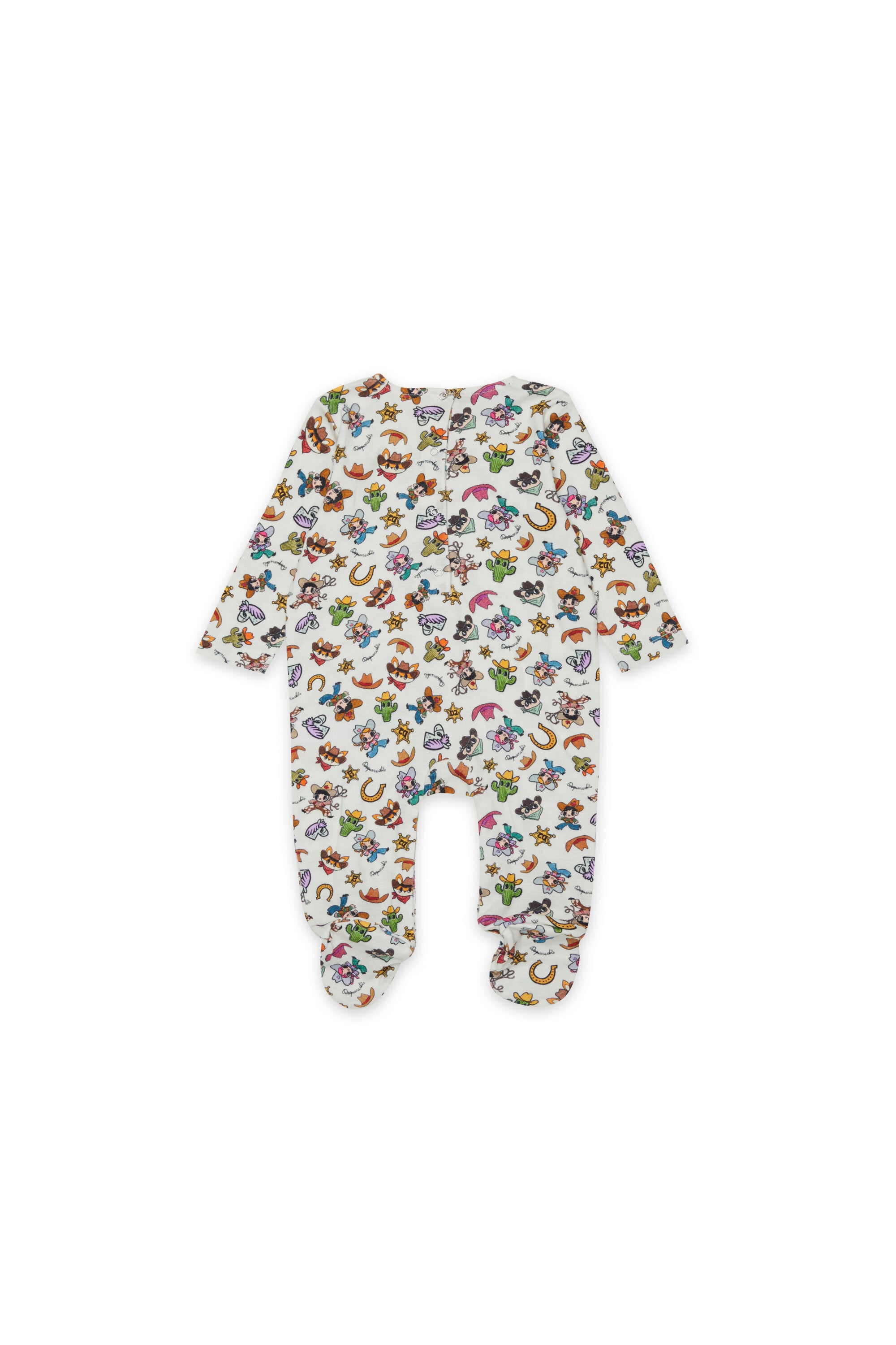 Multicolor western print jumpsuit