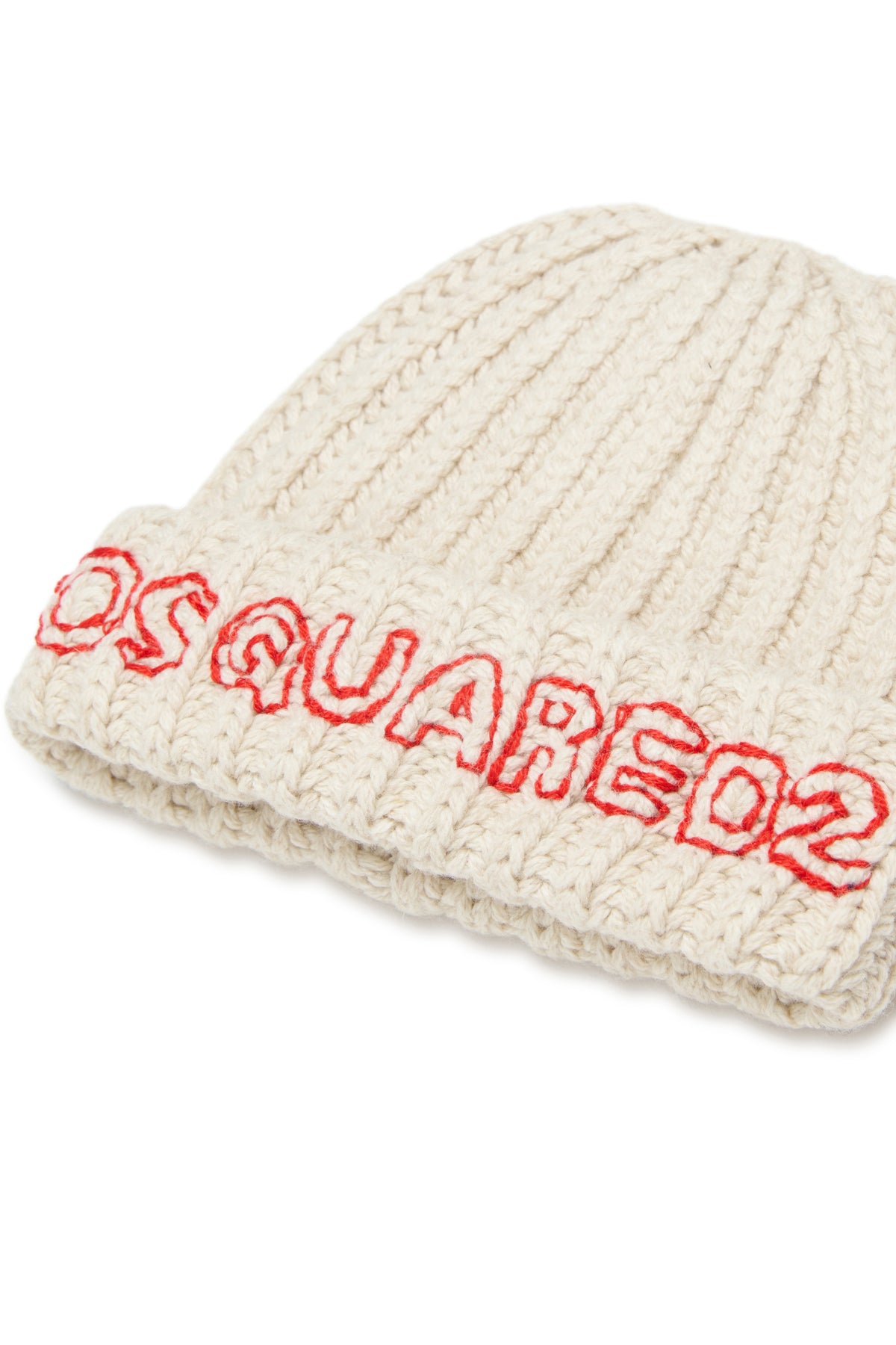 Cuffed beanie with logo
