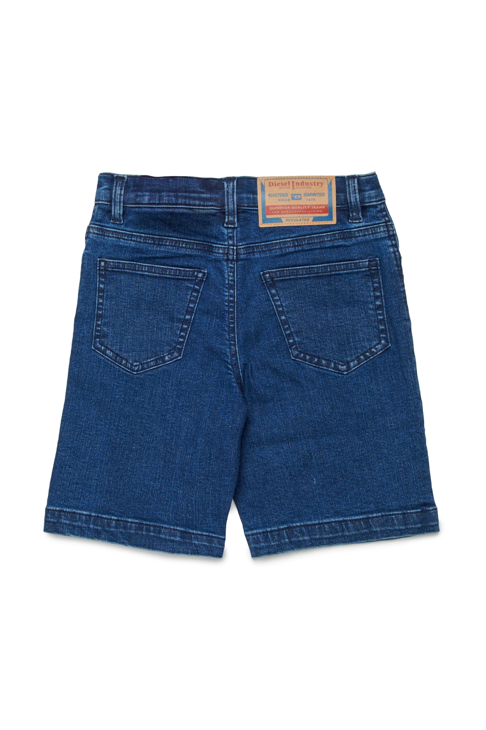 Five-pocket denim shorts