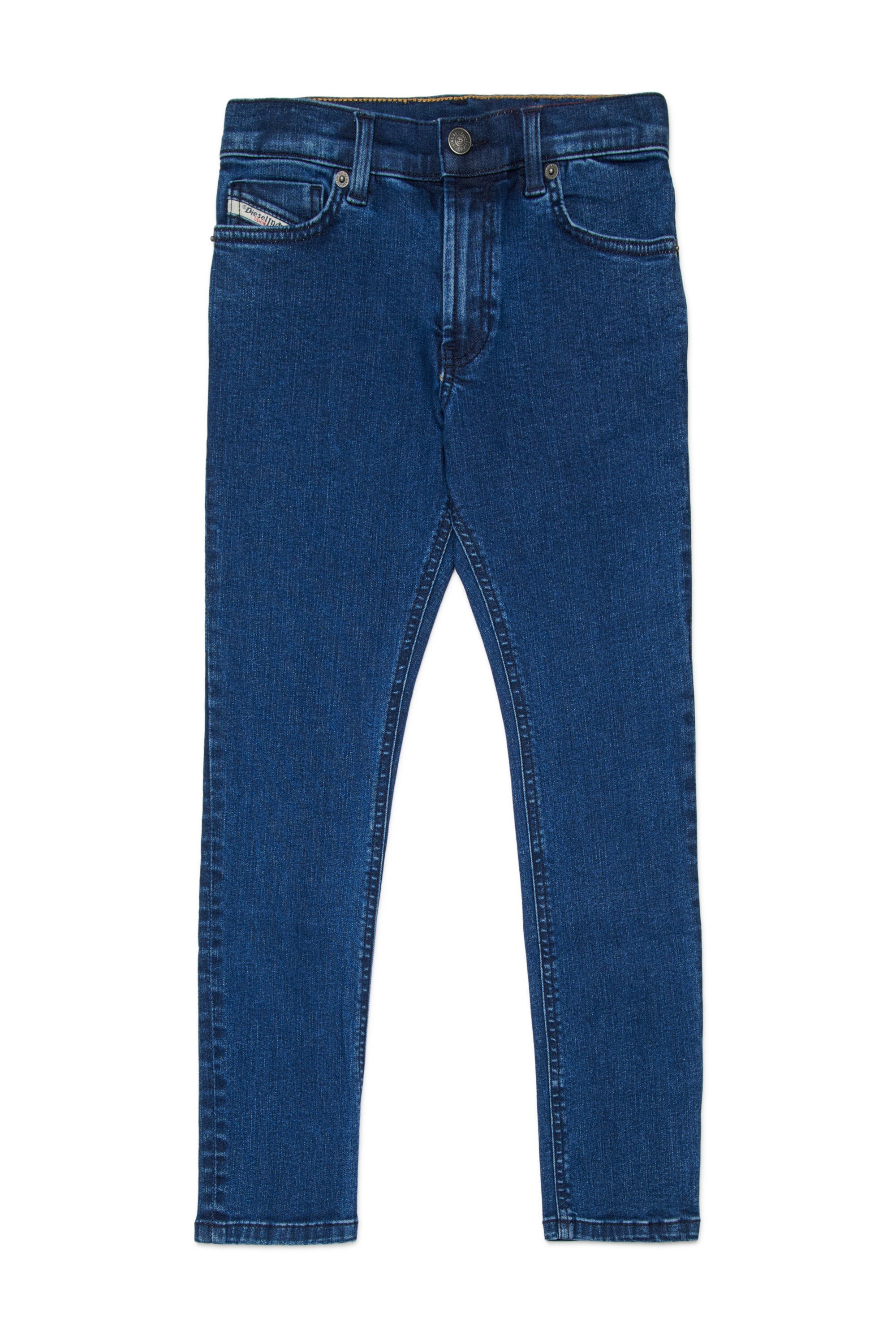 ミディアムブルー スリムフィットジーンズ - 1995