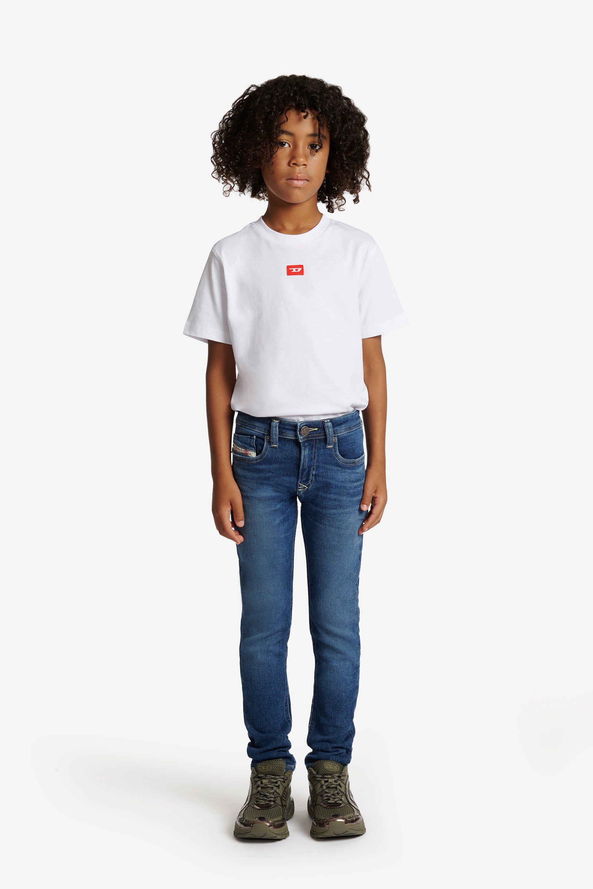 ジョグジーンズ® スキニーフィット ミディアムブルーウォッシュ - 1979 スリーンカー