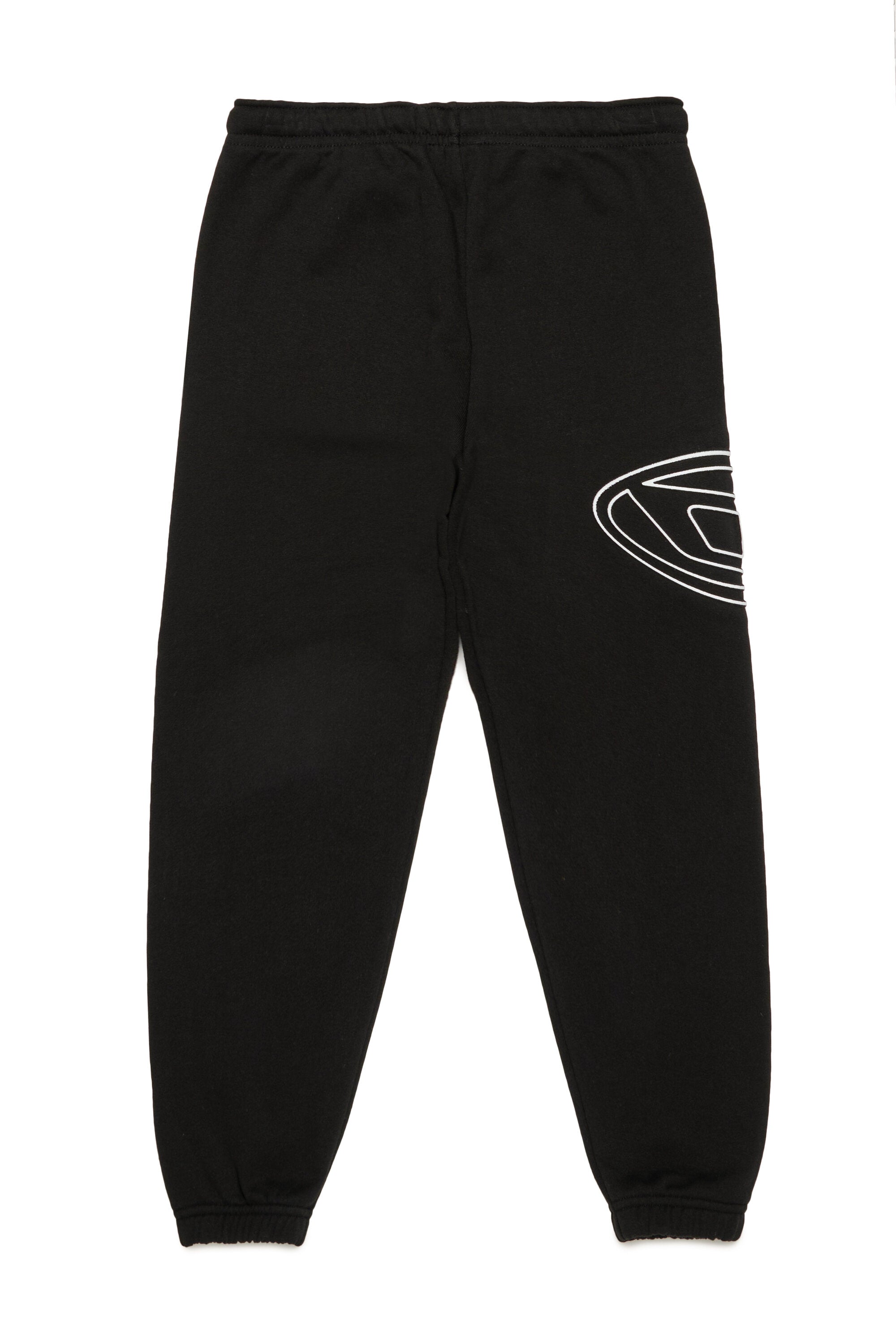 Fleece jogger pants with Oval D logo