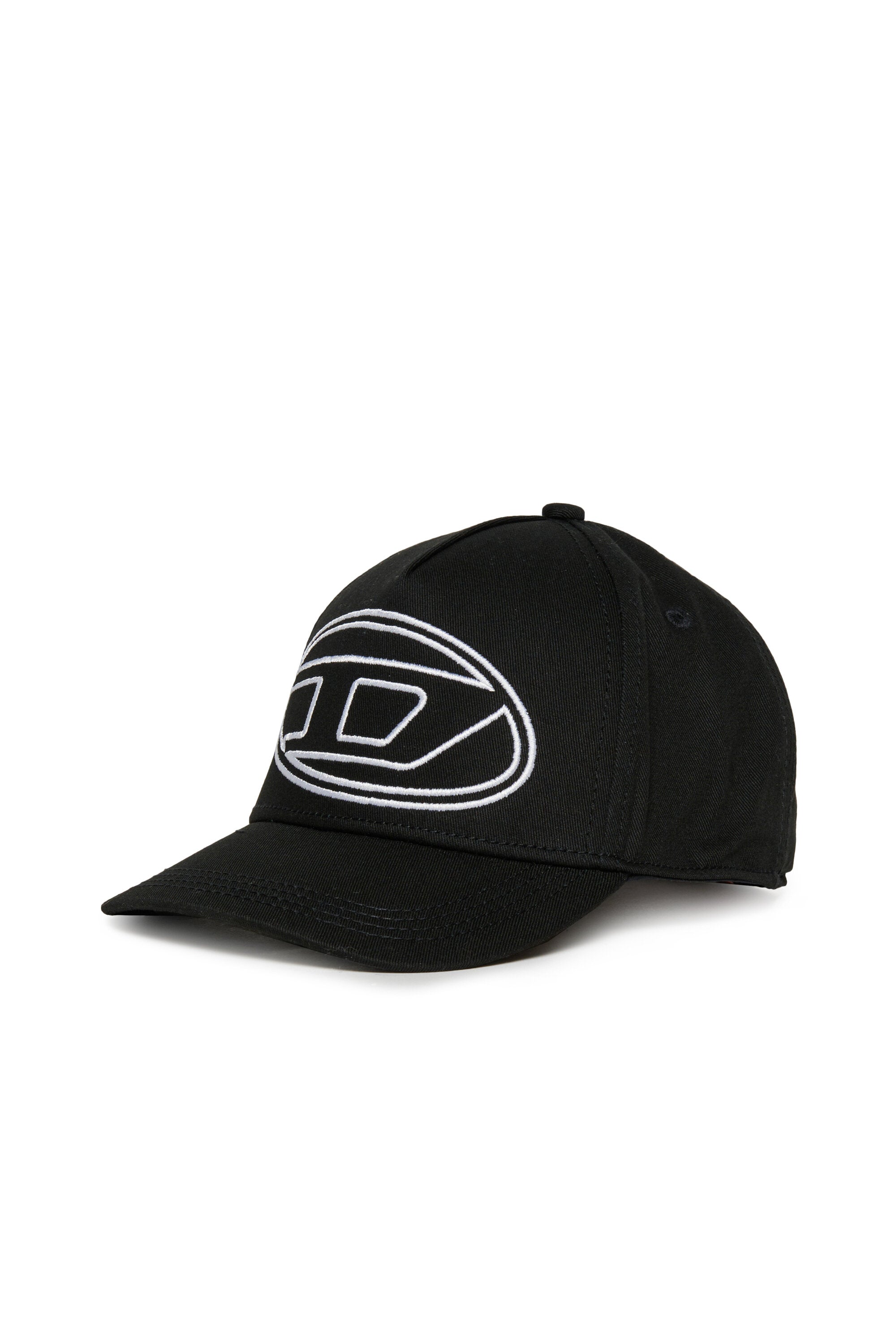 Oval D logo gabardine baseball cap
