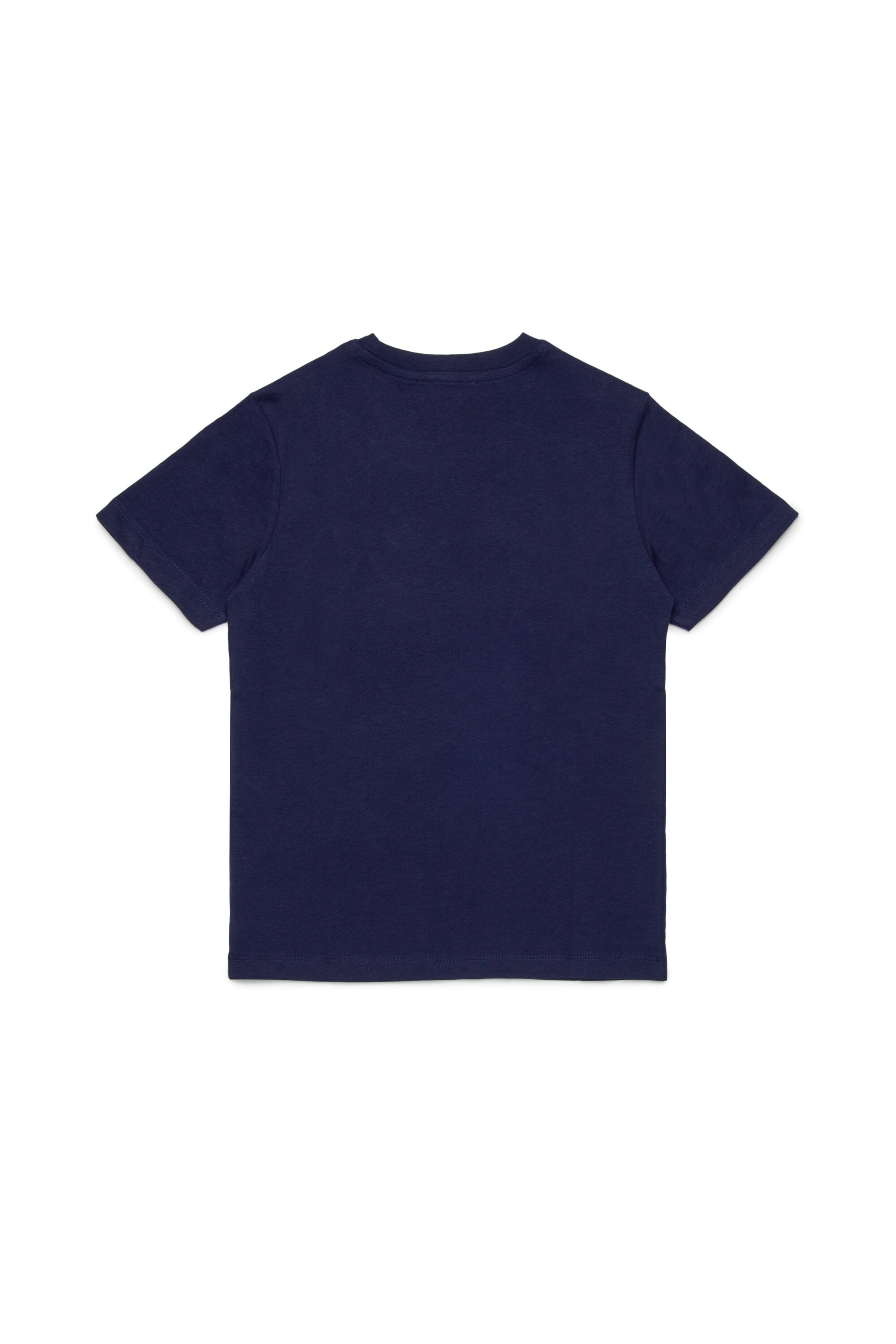 Jersey T-shirt with faded logo