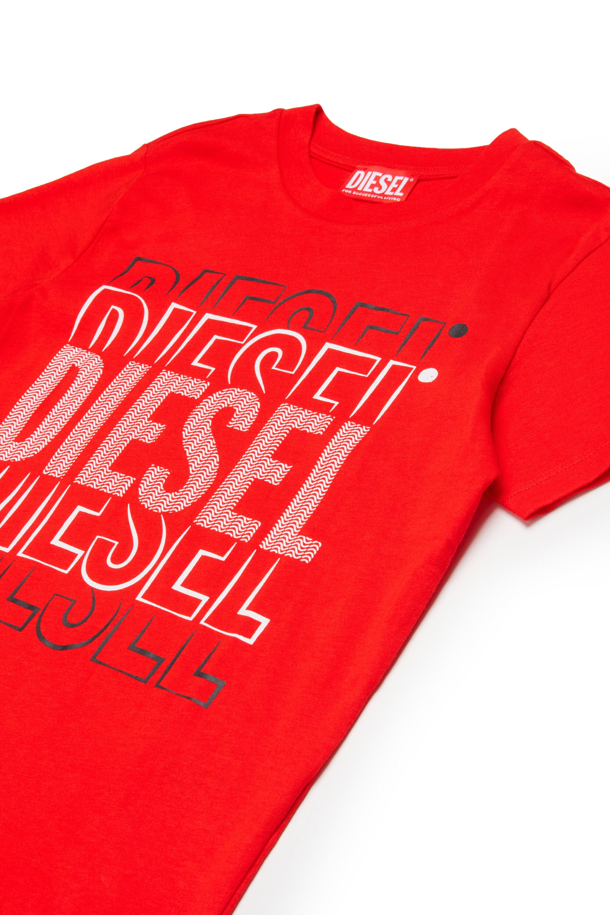 ロゴ入りジャージTシャツ