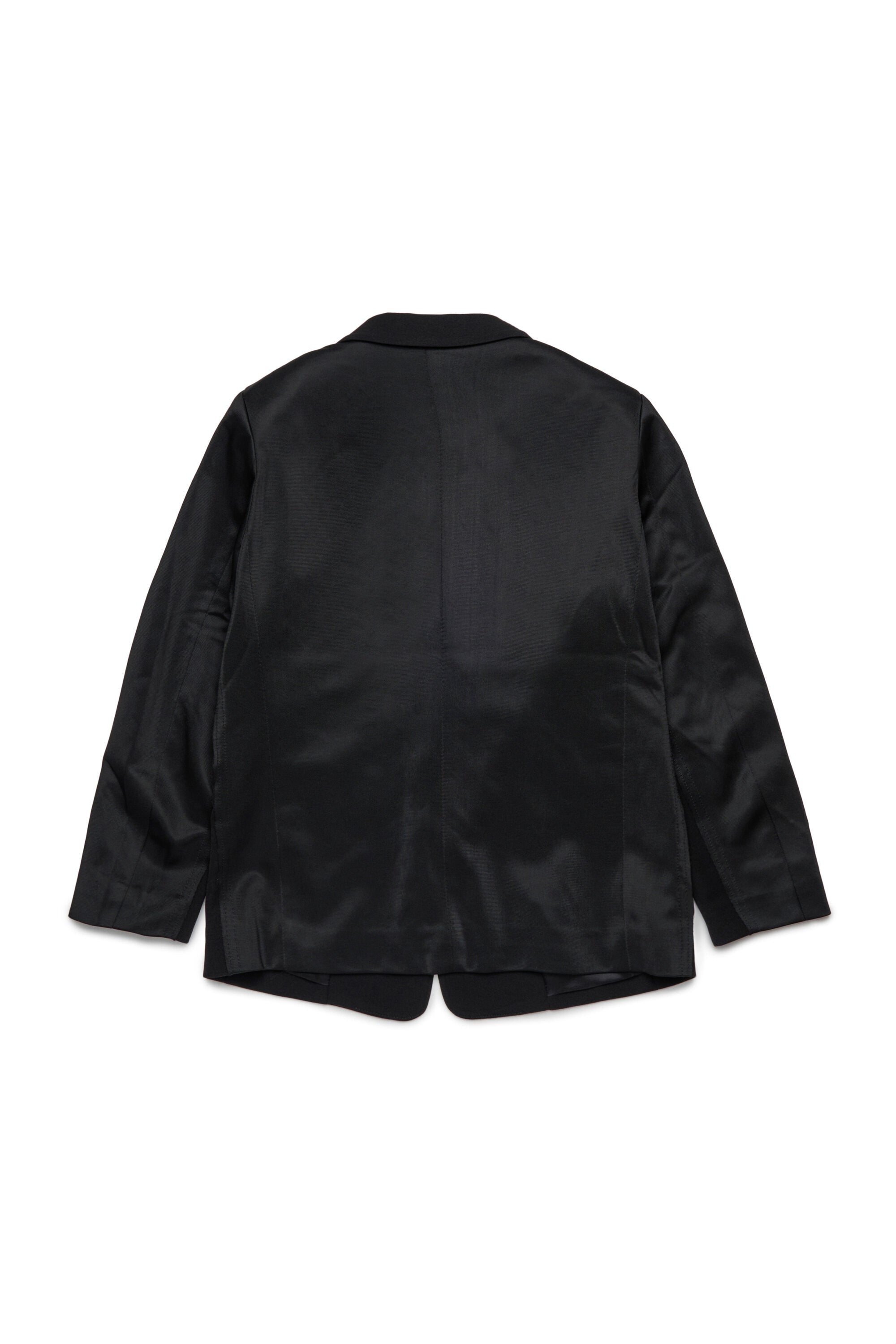Oval D logo double-fabric blazer jacket