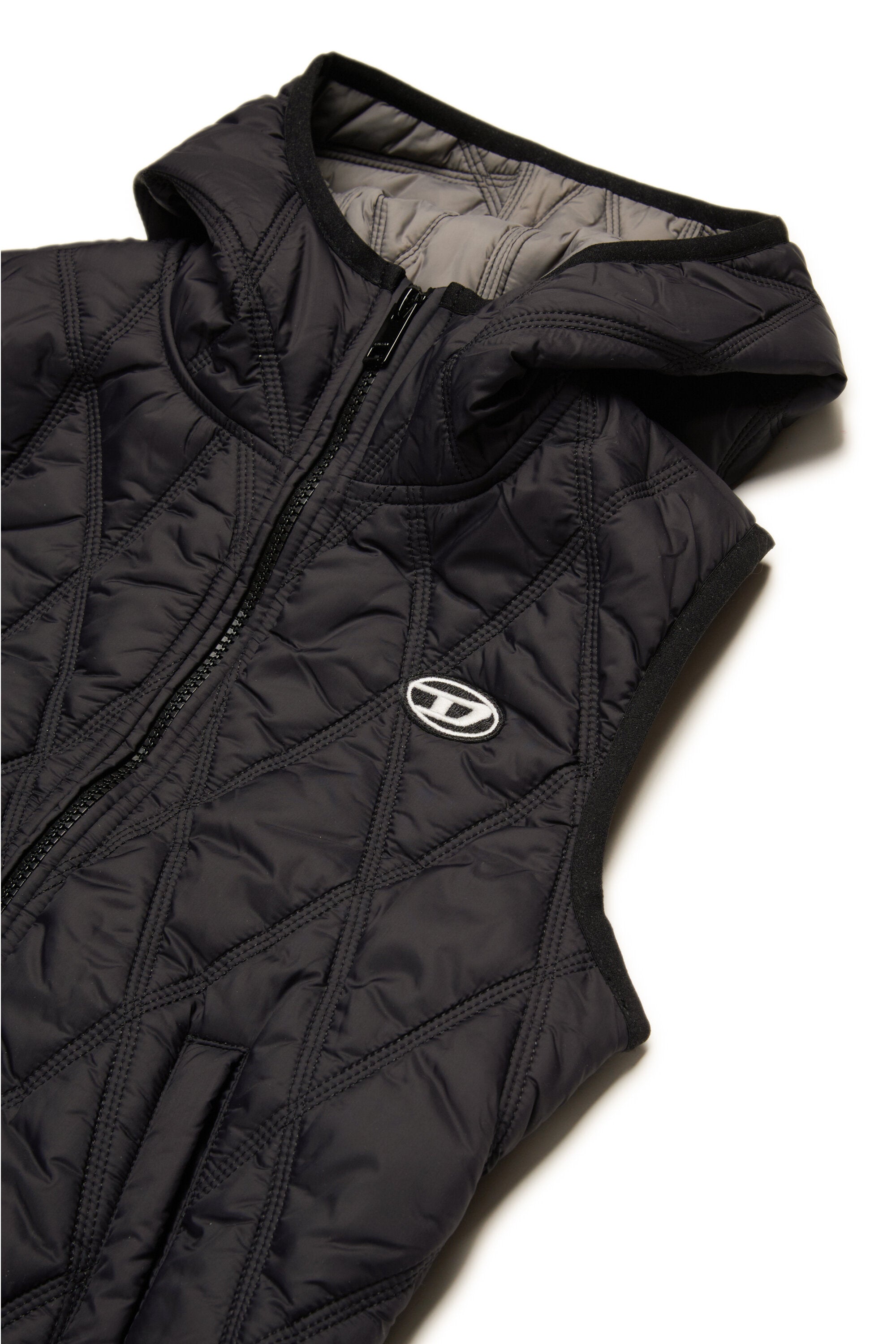 Diamondキルティング軽量ベスト