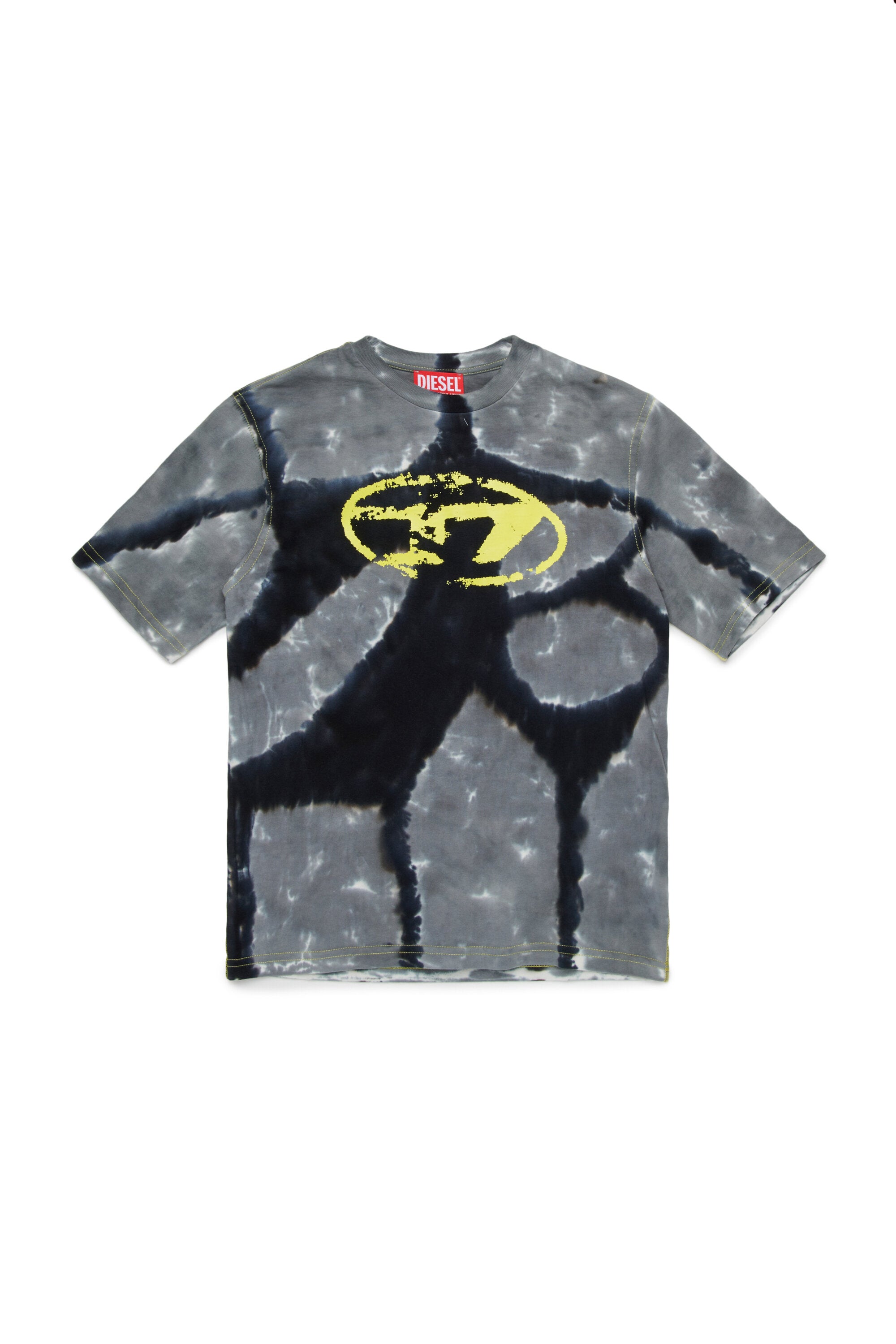 Oval Dロゴ入りバティックTシャツ