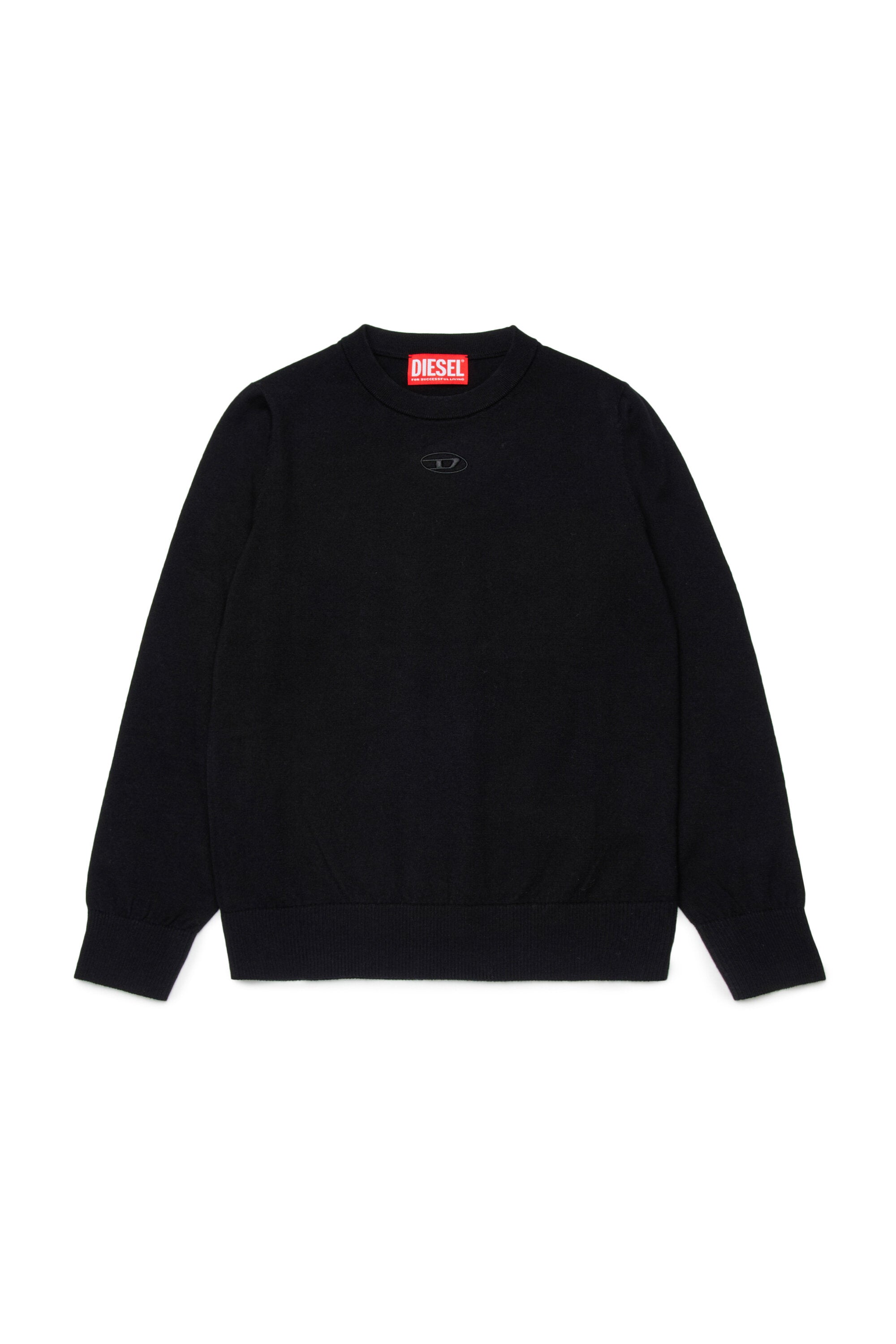 Cotton pullover branded with Oval D logo