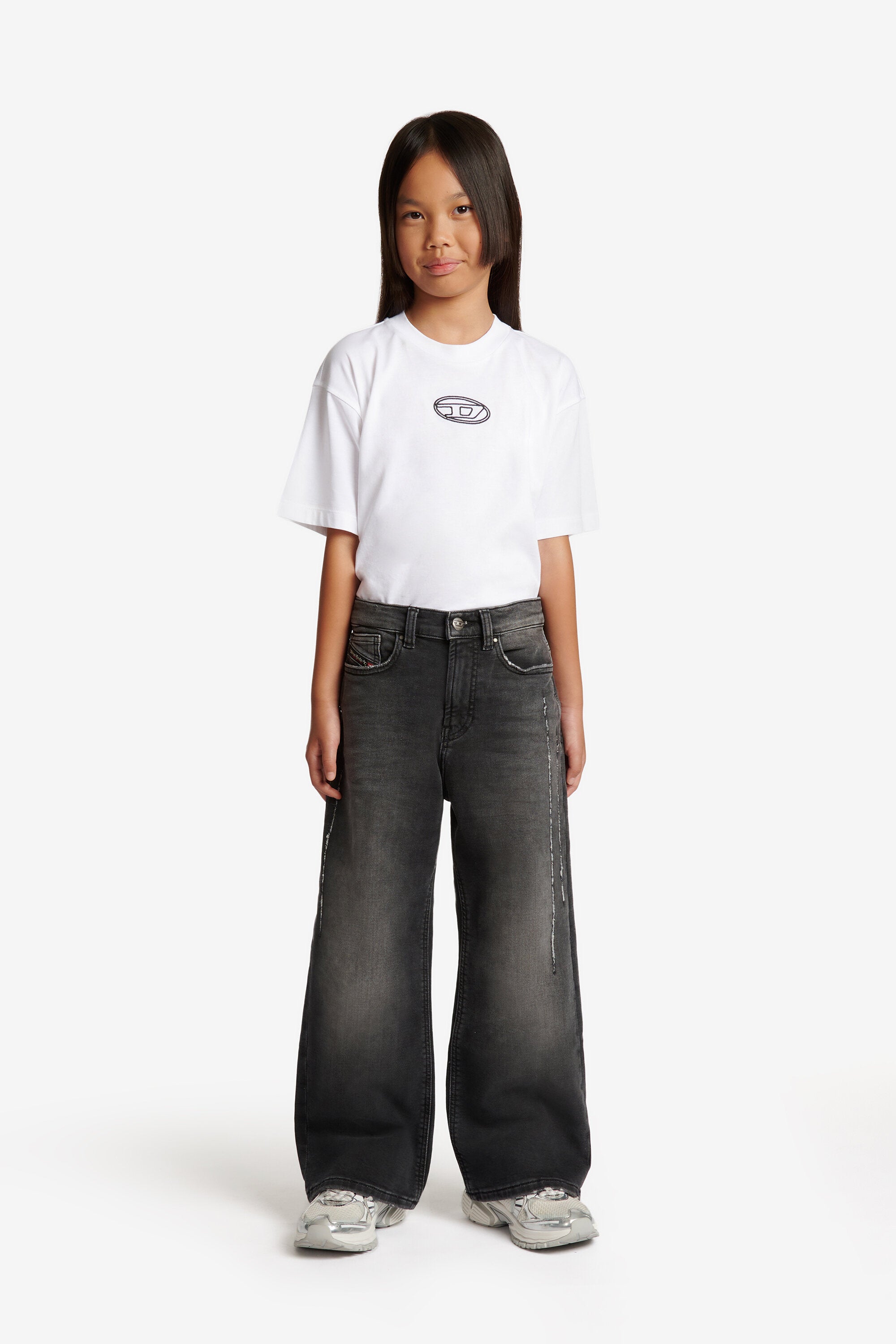 ジョグジーンズ® リラックスフィット ブラックウォッシュ - D-Argjx