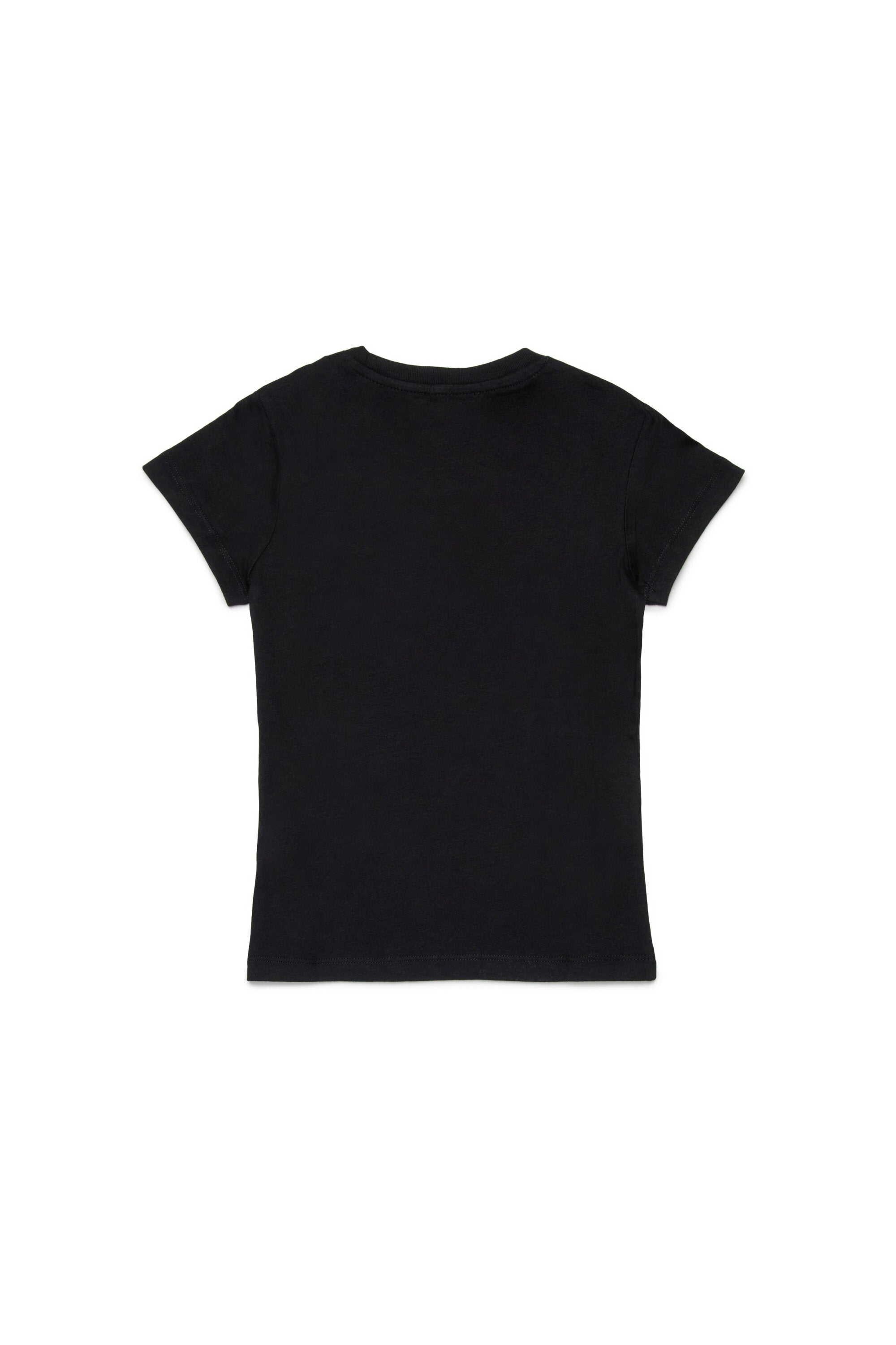 ロゴがプリントされたジャージーTシャツ