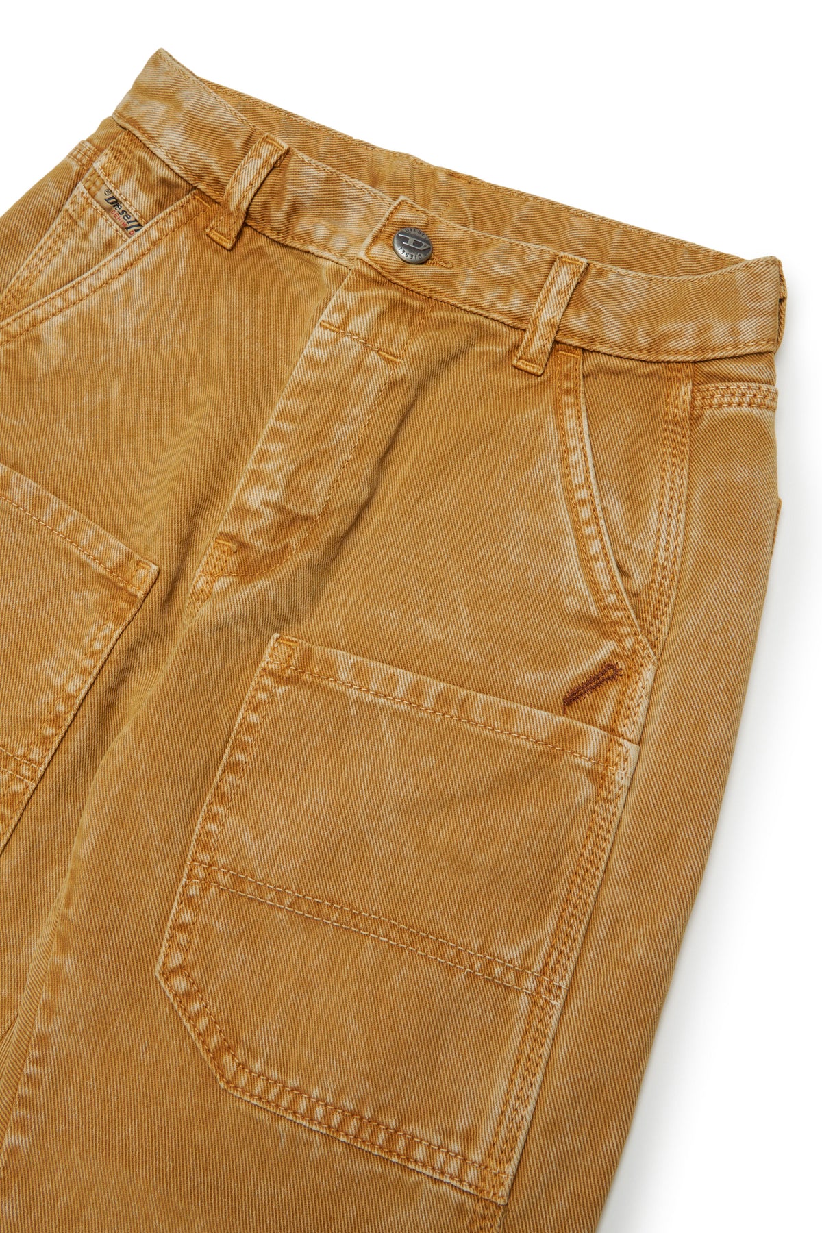 Regular fit jeans with washed effect - D-Berr