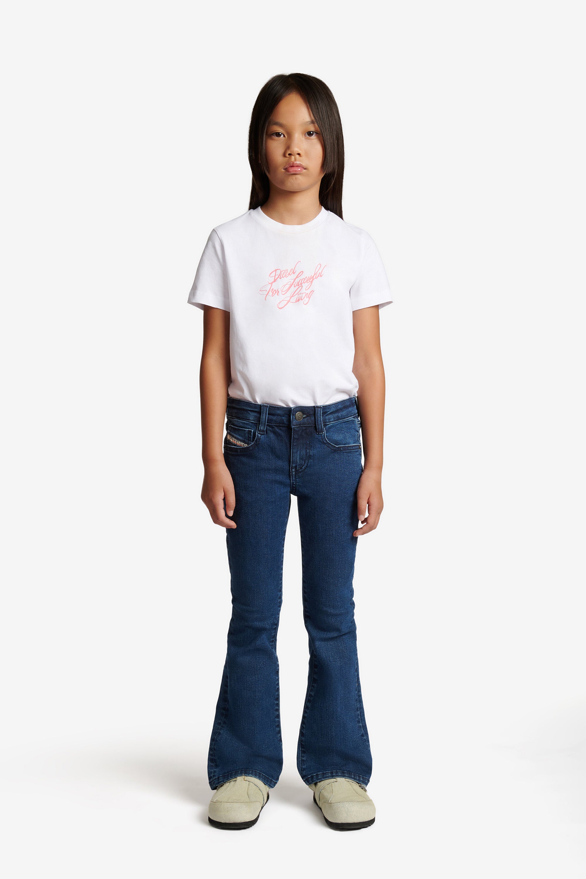 Medium blue bootcut jeans - D-Arry