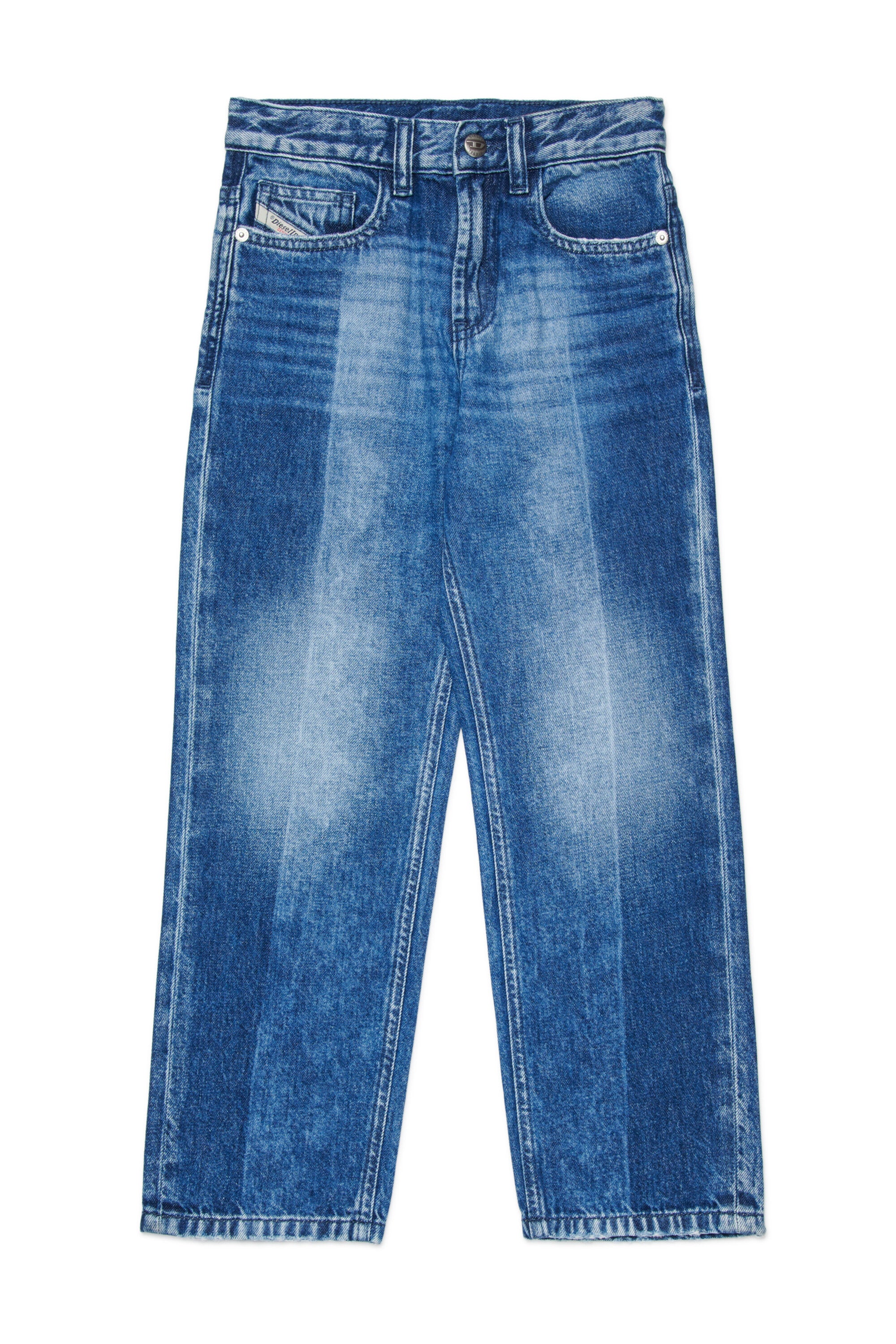 Relaxed fit jeans light blue wash - D-Maki