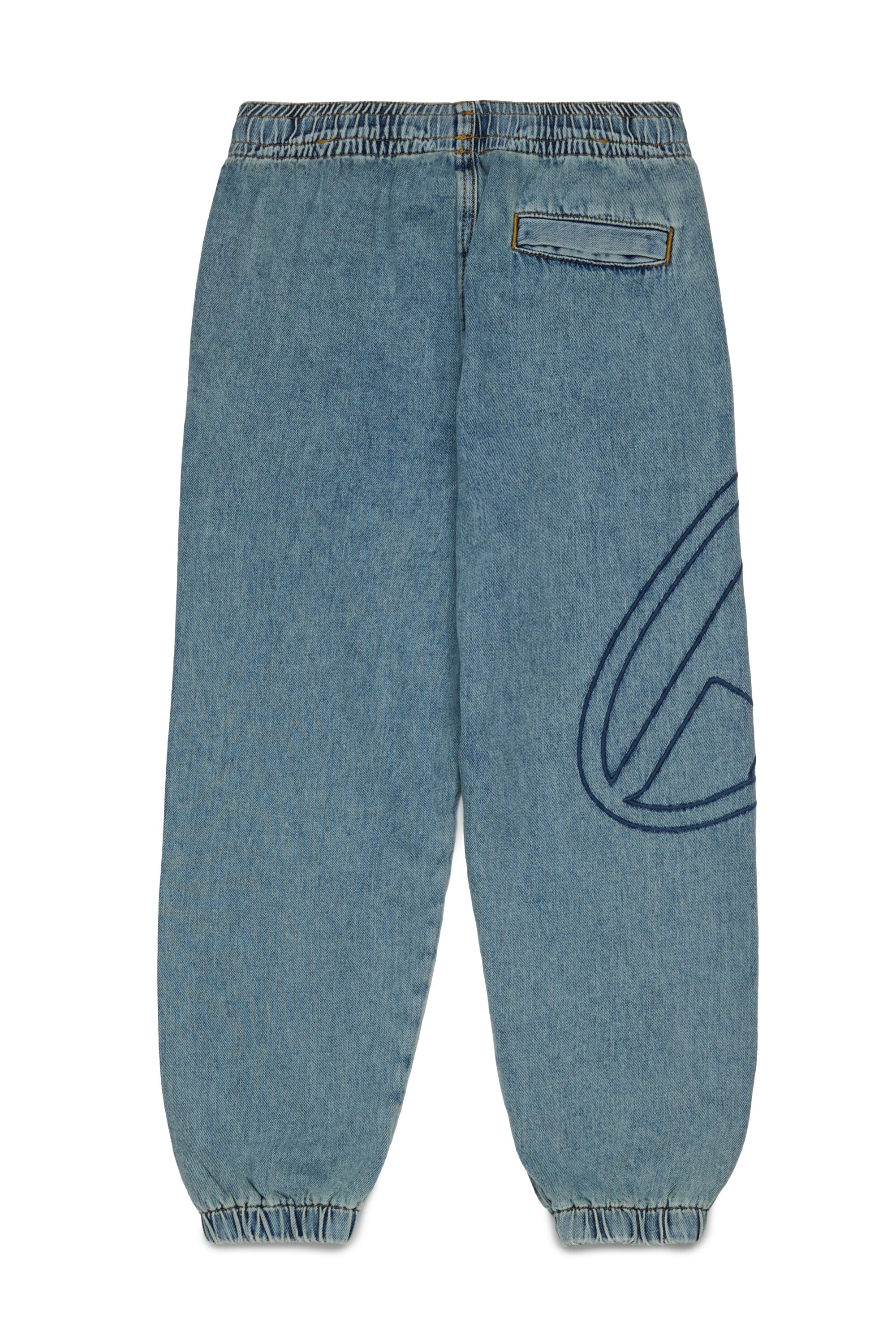 マーブル模様のスリムジーンズ - Plabby