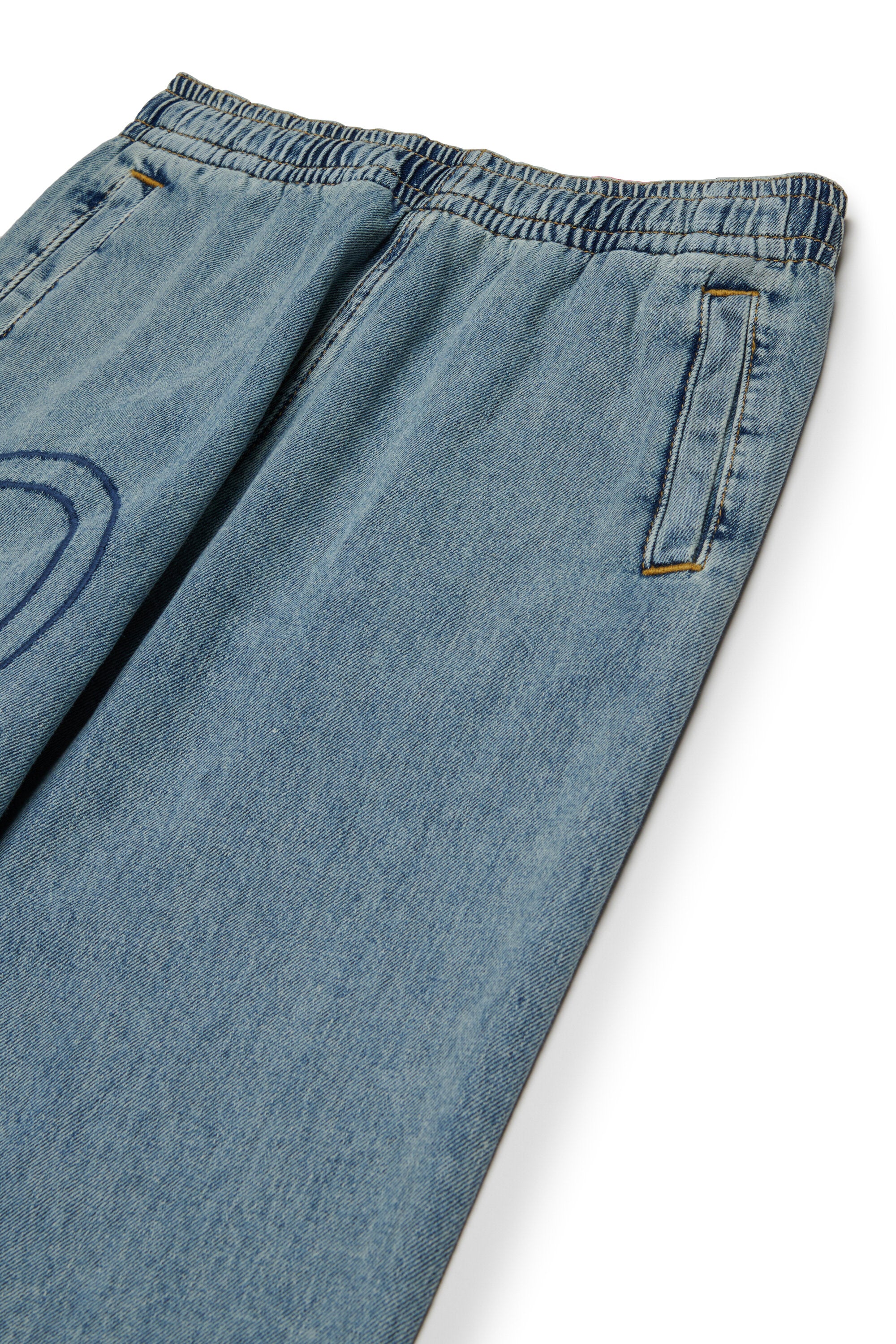 マーブル模様のスリムジーンズ - Plabby