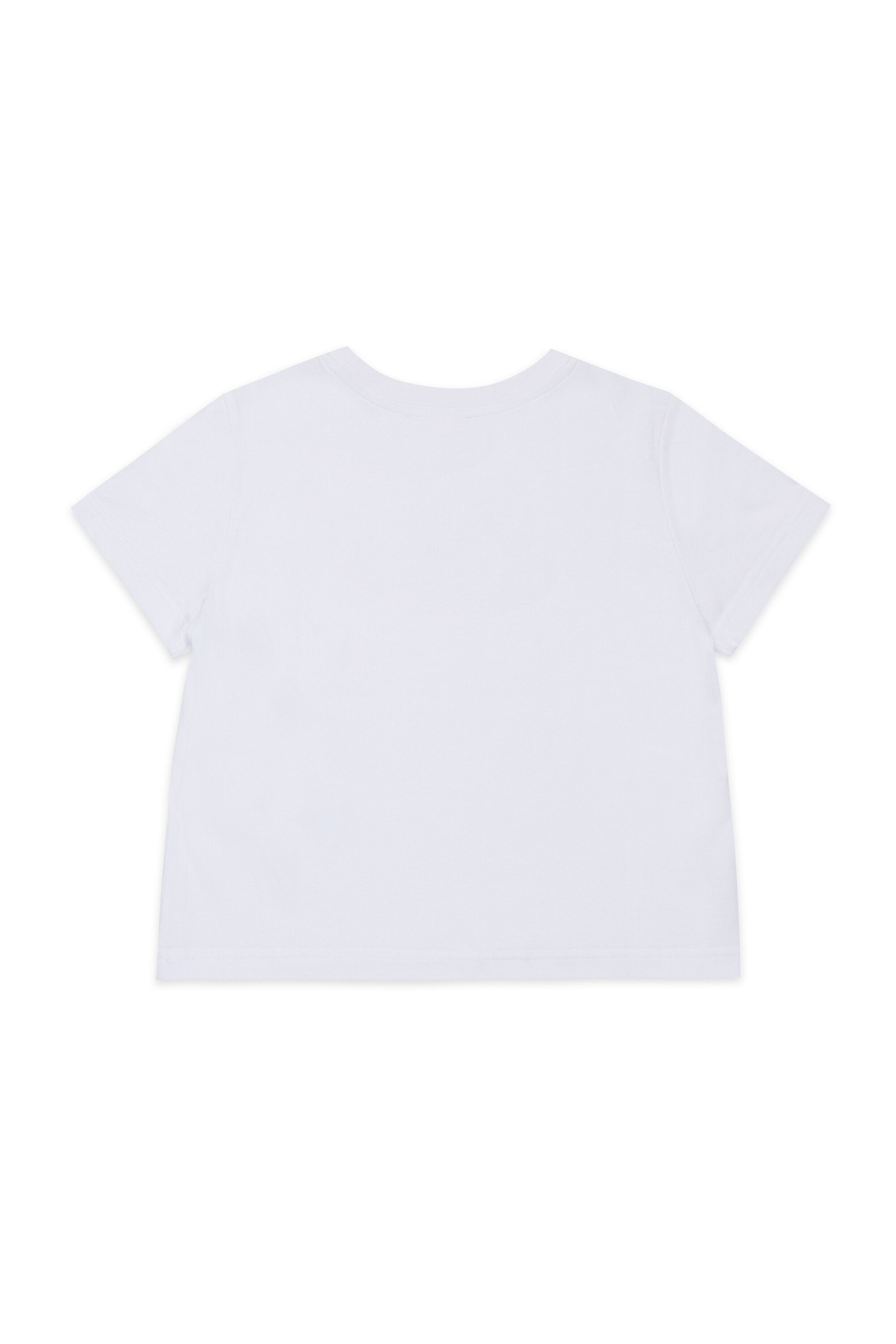 スパンコールロゴジャージー素材Tシャツ