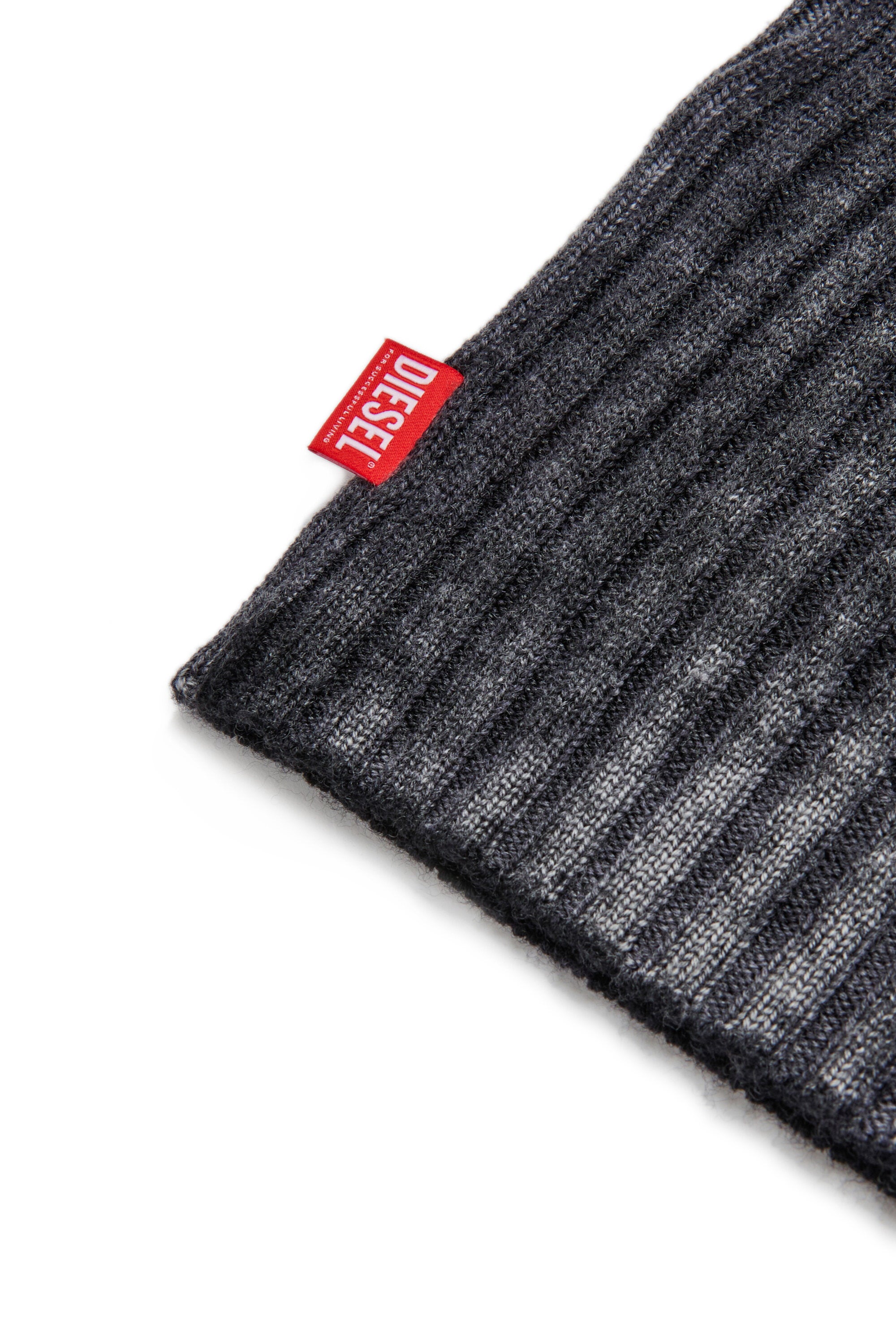 メリノウールリブシースドレス