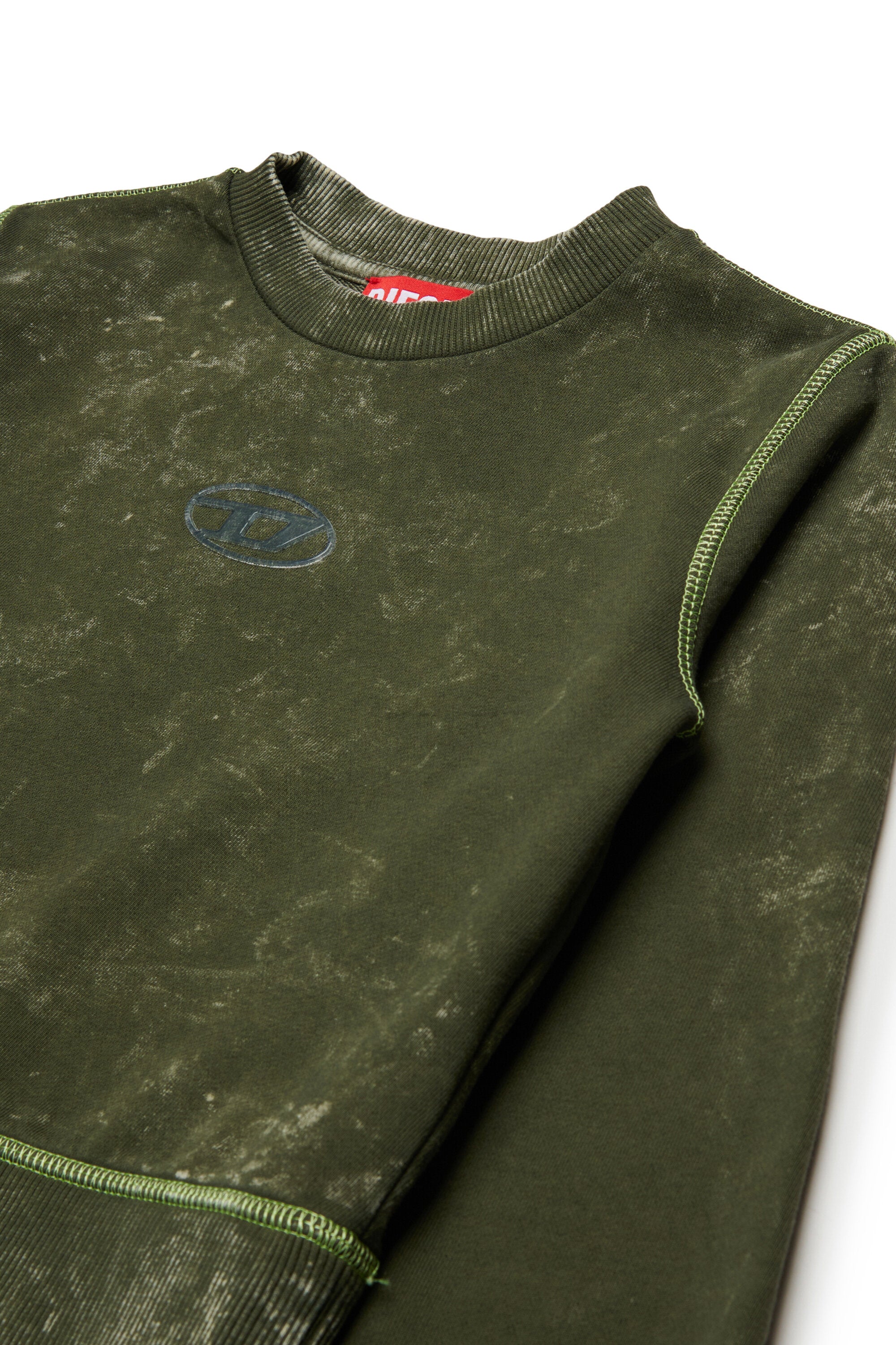 霜降りクルーネックスウェットシャツ