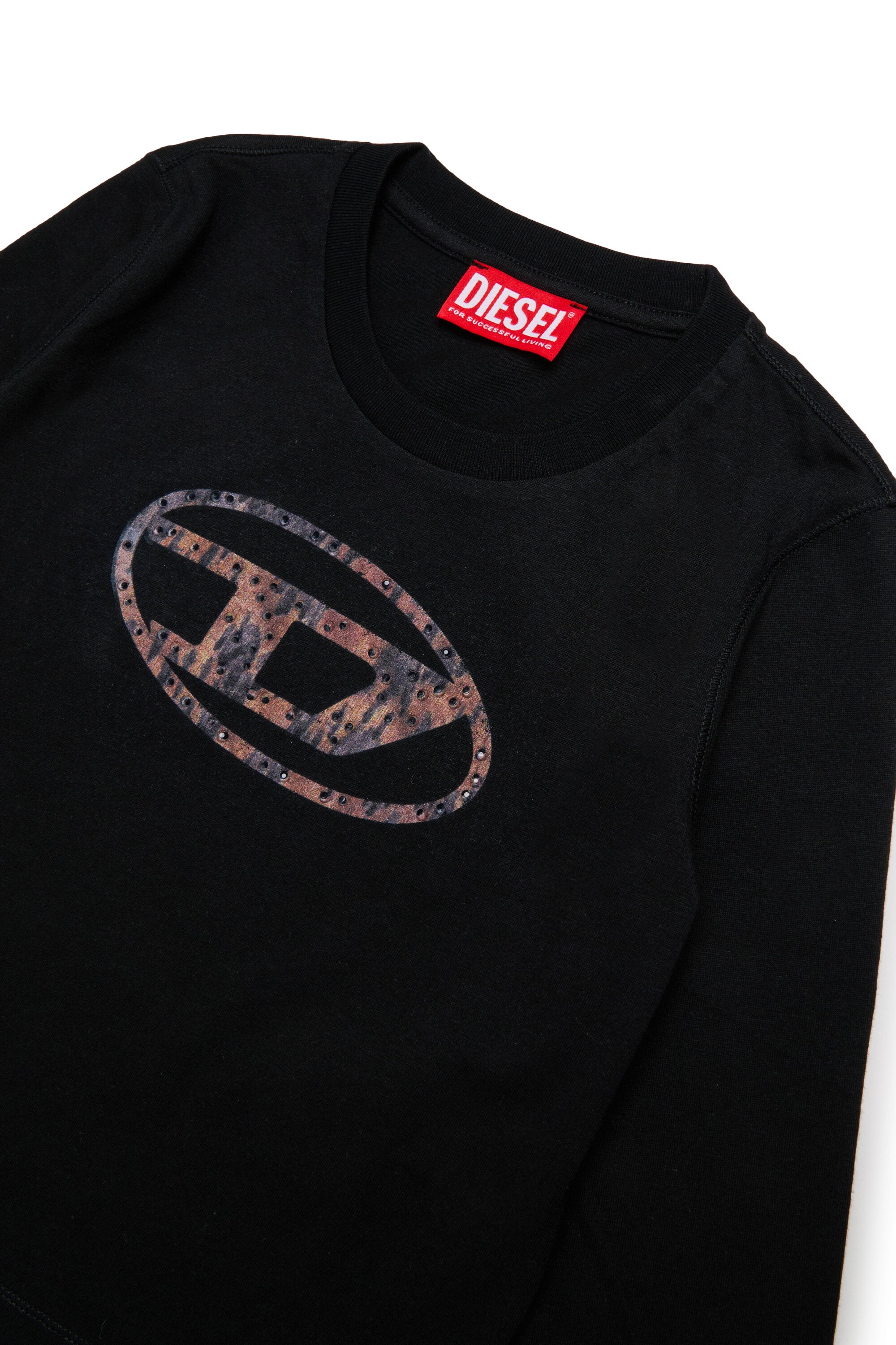 オーバルD Acid Rainブランド長袖Tシャツ