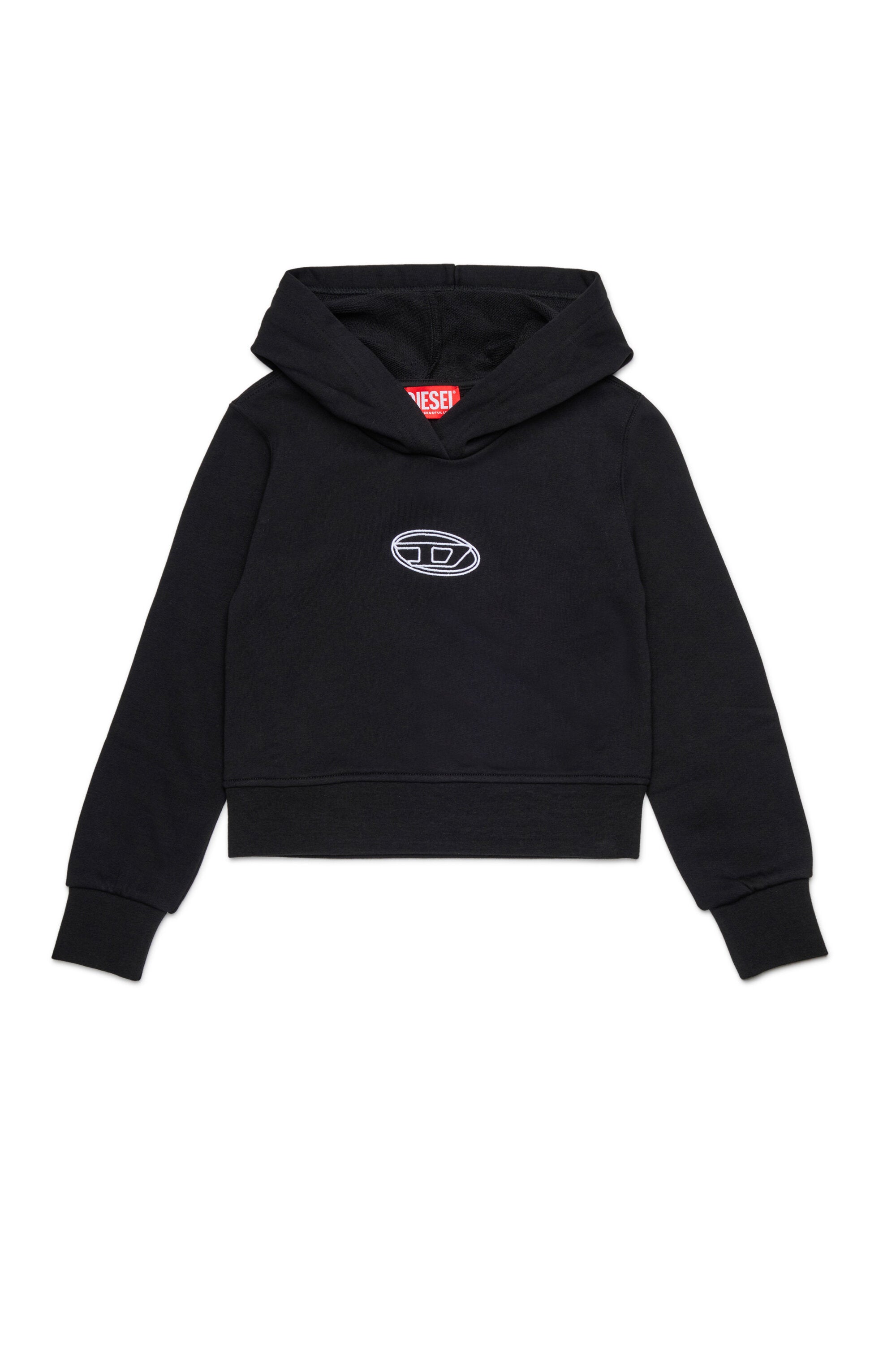 Oval D hooded sweatshirt with logo
