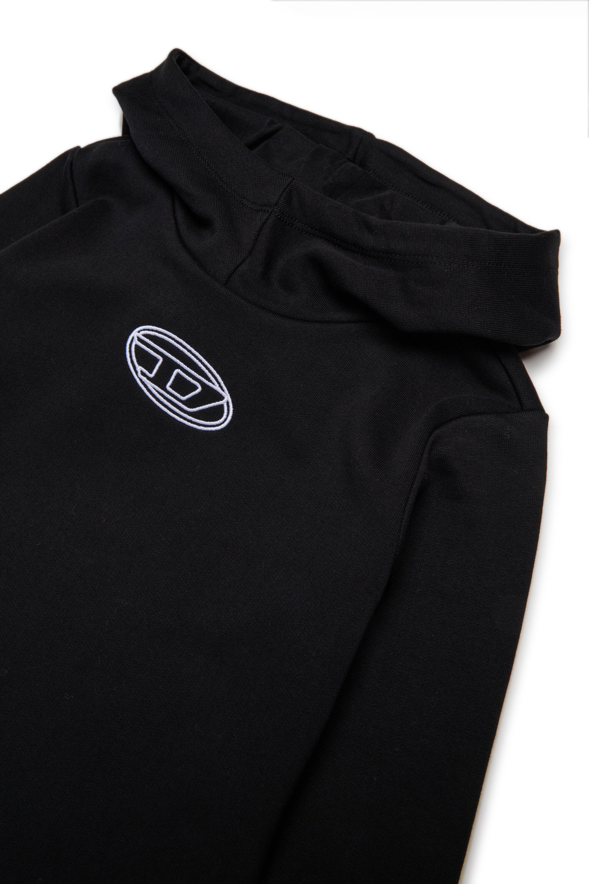 オーバルDブランドロングスウェットマキシワンピース