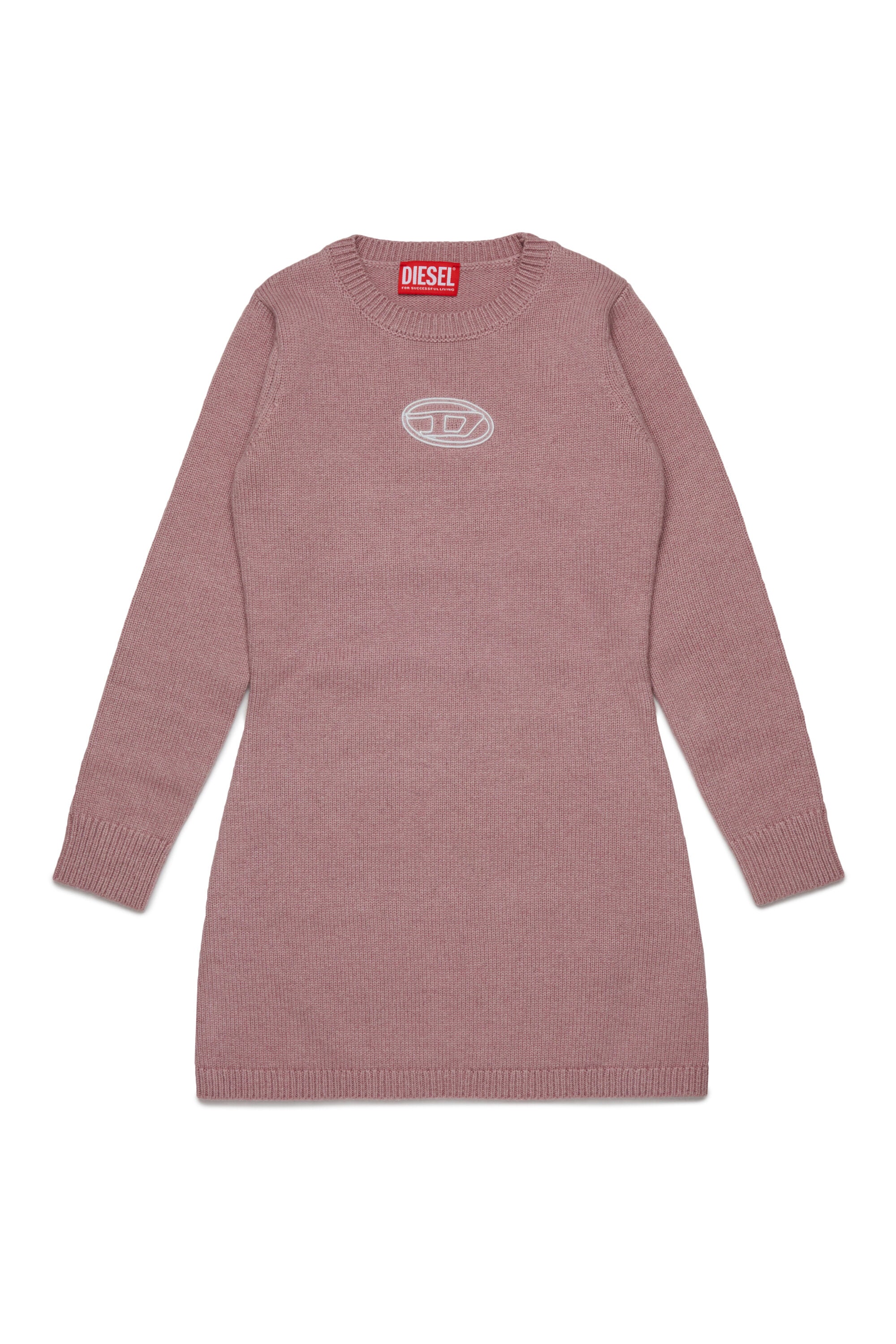 カシミア混ニットシースドレス