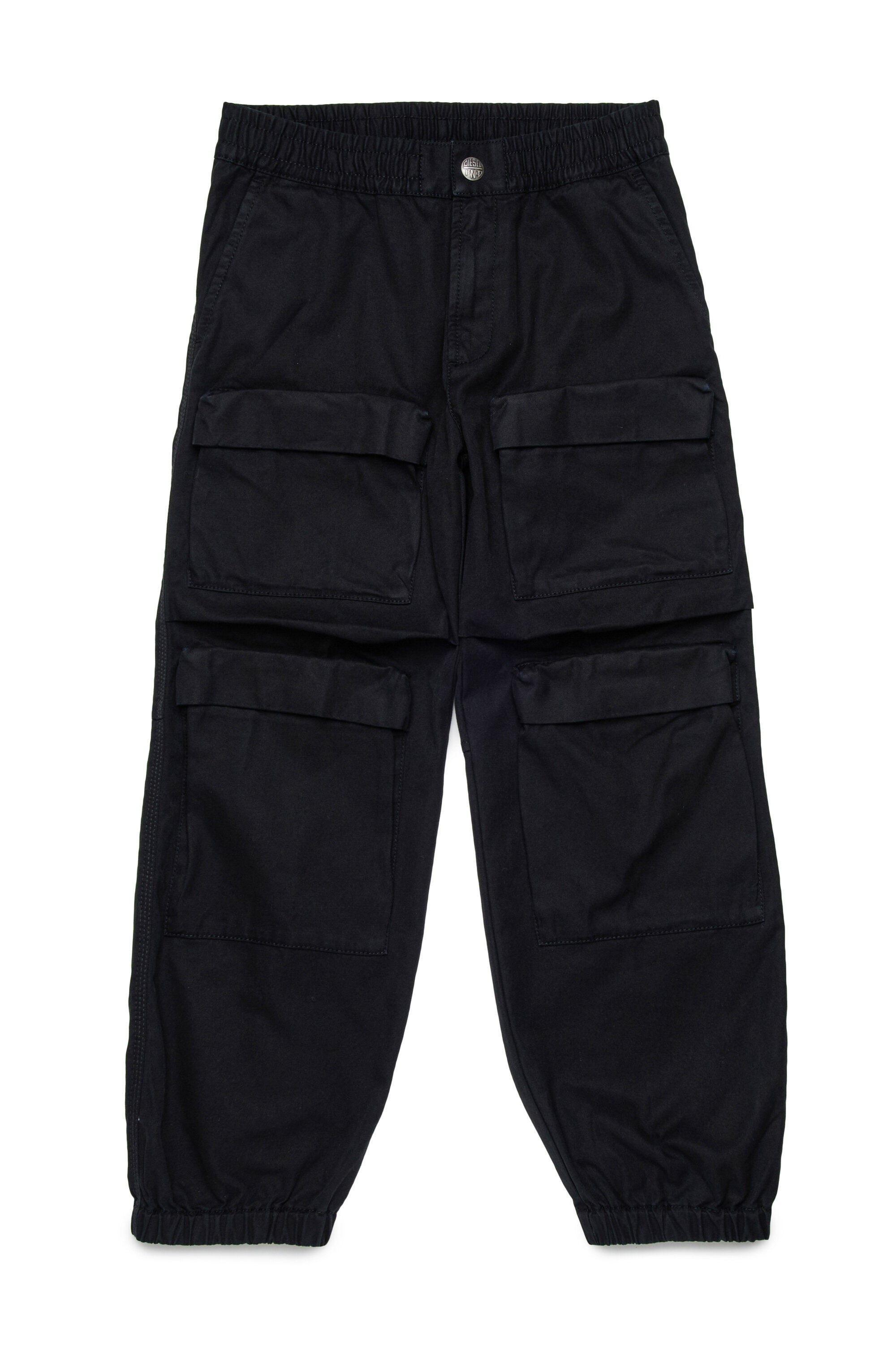 Gabardine cargo pants