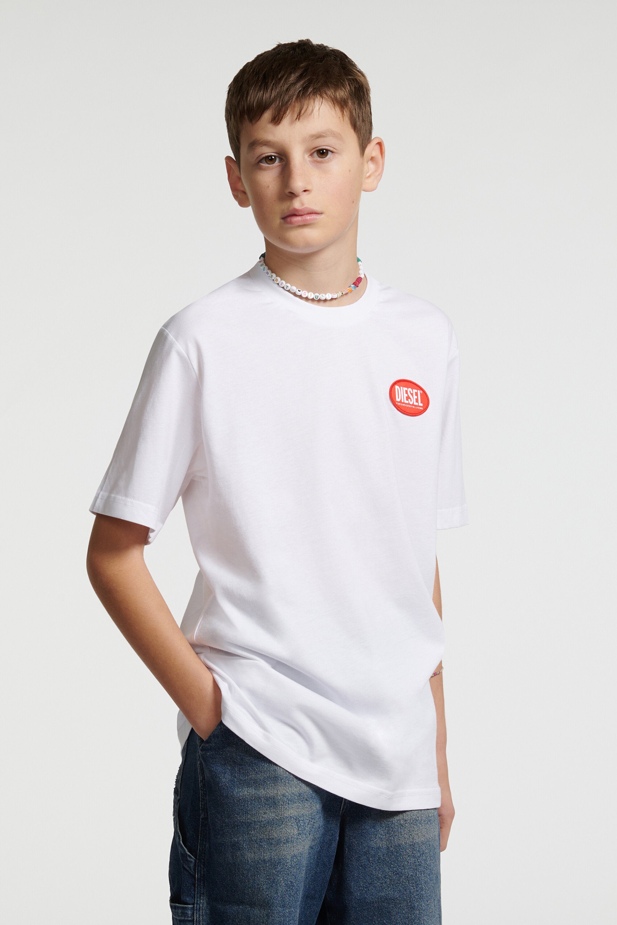 Diesel Oval Label ジャージー素材 Tシャツ
