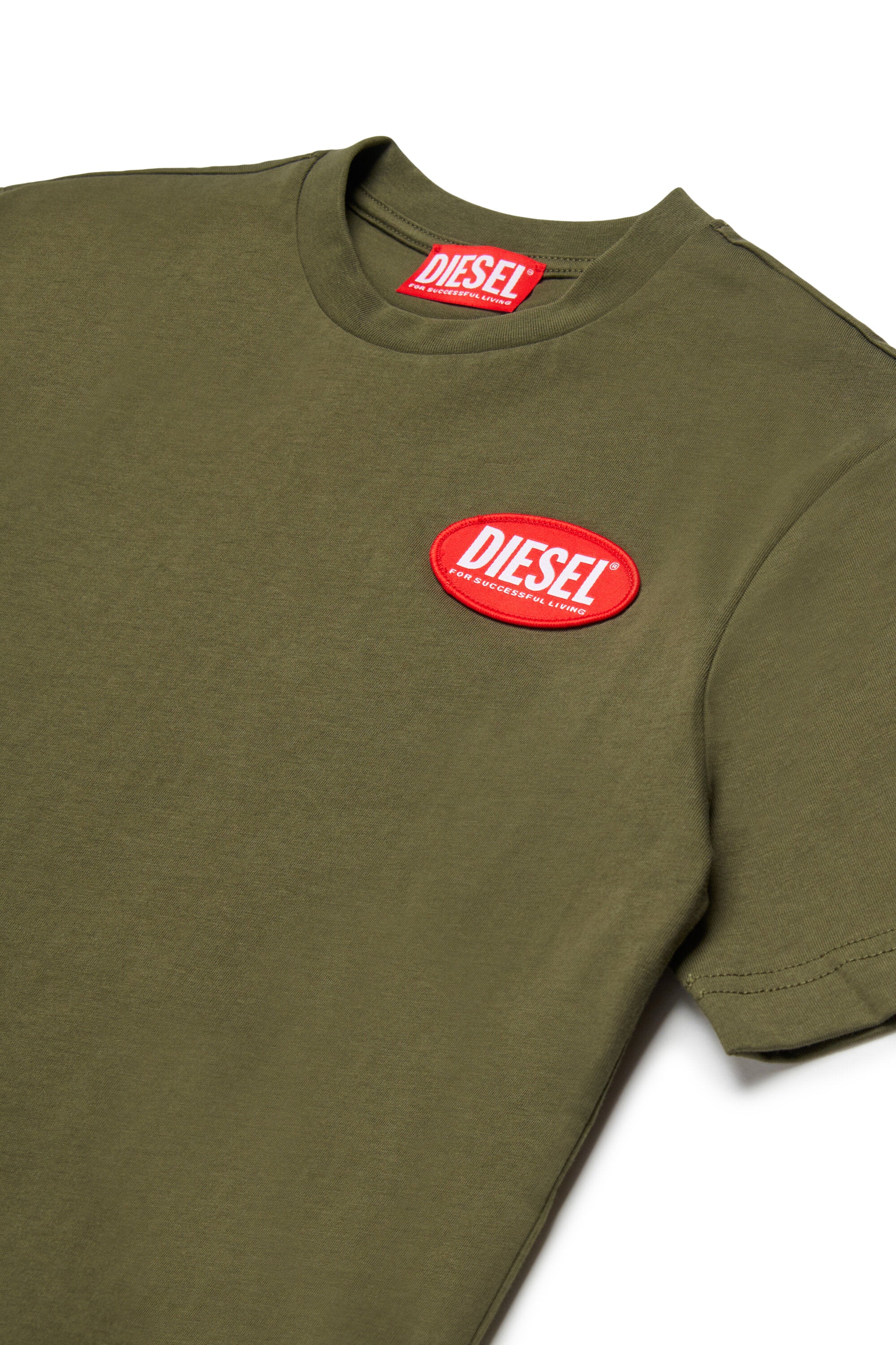 Diesel Oval Label ジャージー素材 Tシャツ