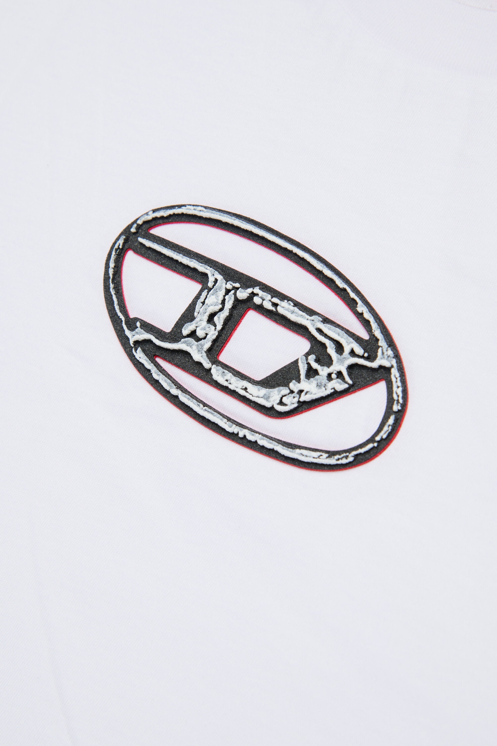 マルチレイヤード・オーバルDブランド・ジャージー素材Tシャツ