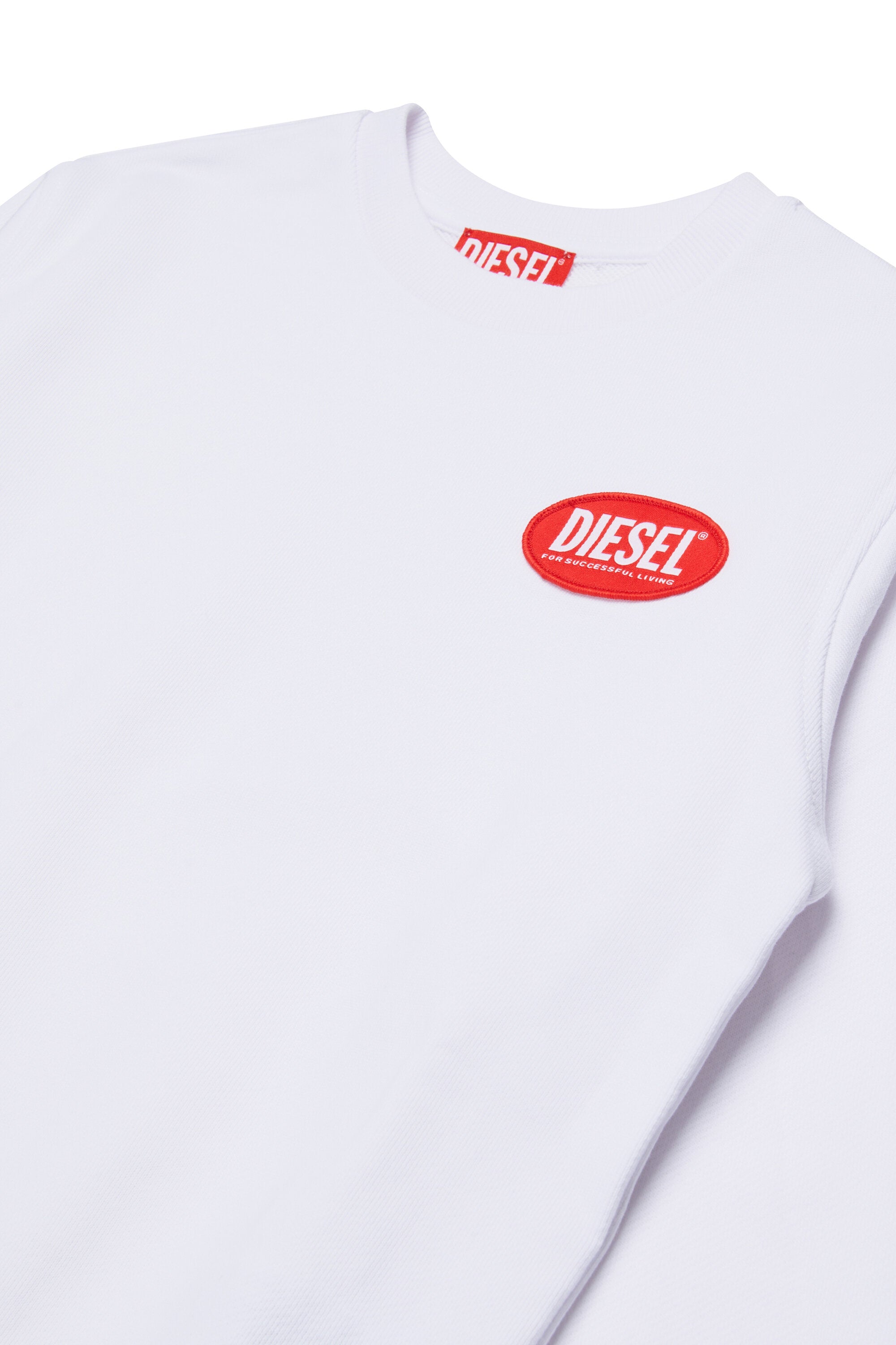 Diesel Oval Label クルーネック スウェットシャツ