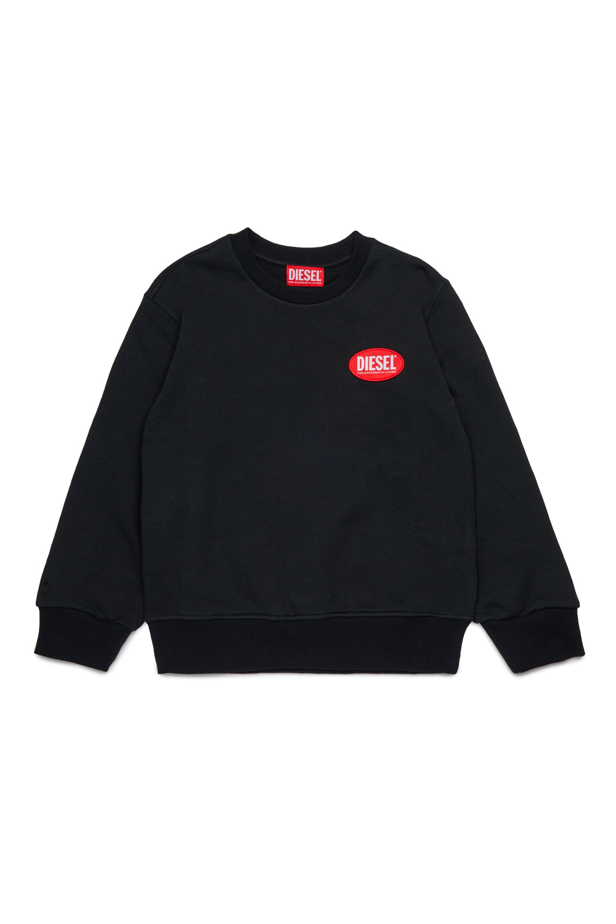Diesel Oval Label クルーネック スウェットシャツ