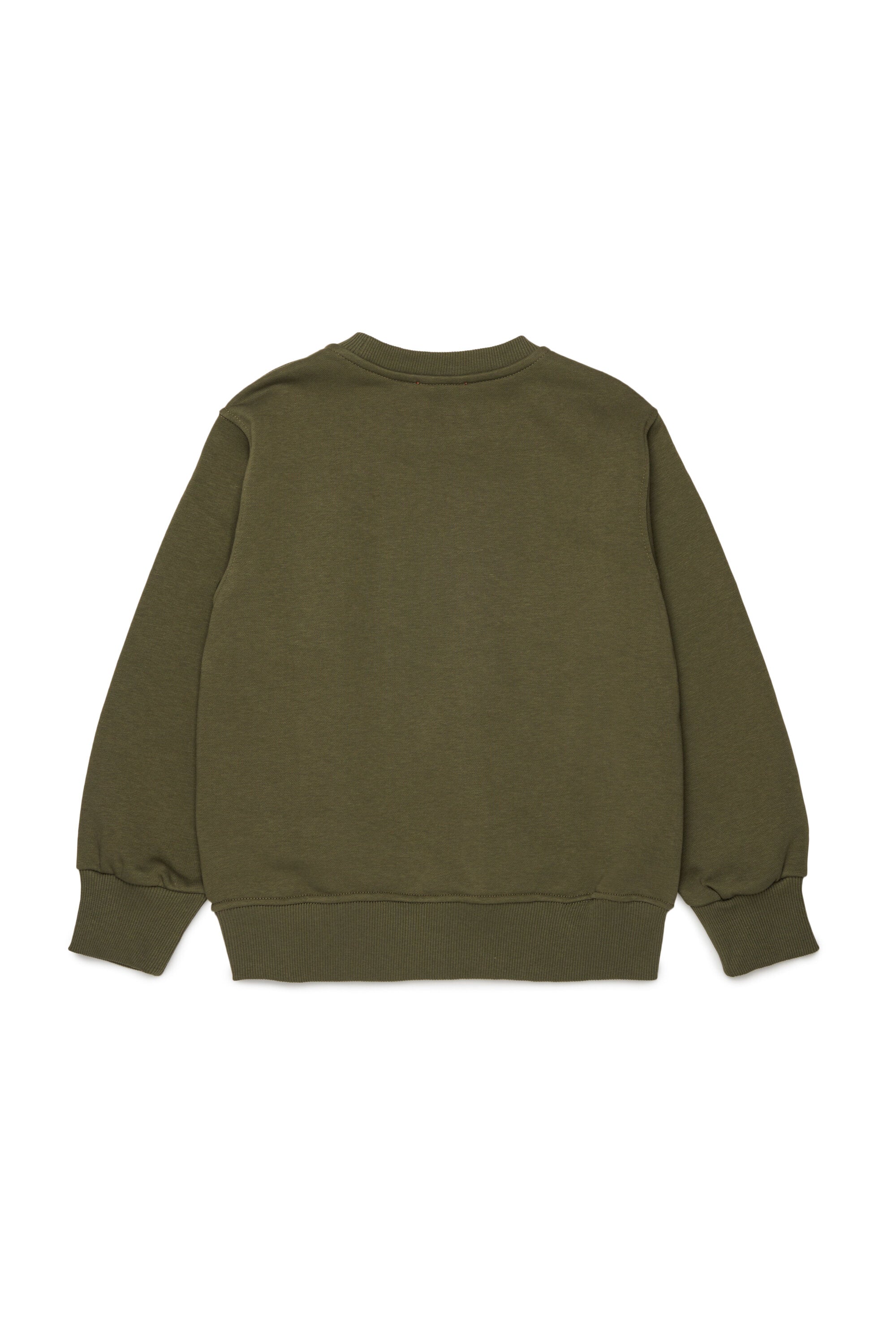 Diesel デニム ロゴ クルーネック スウェットシャツ