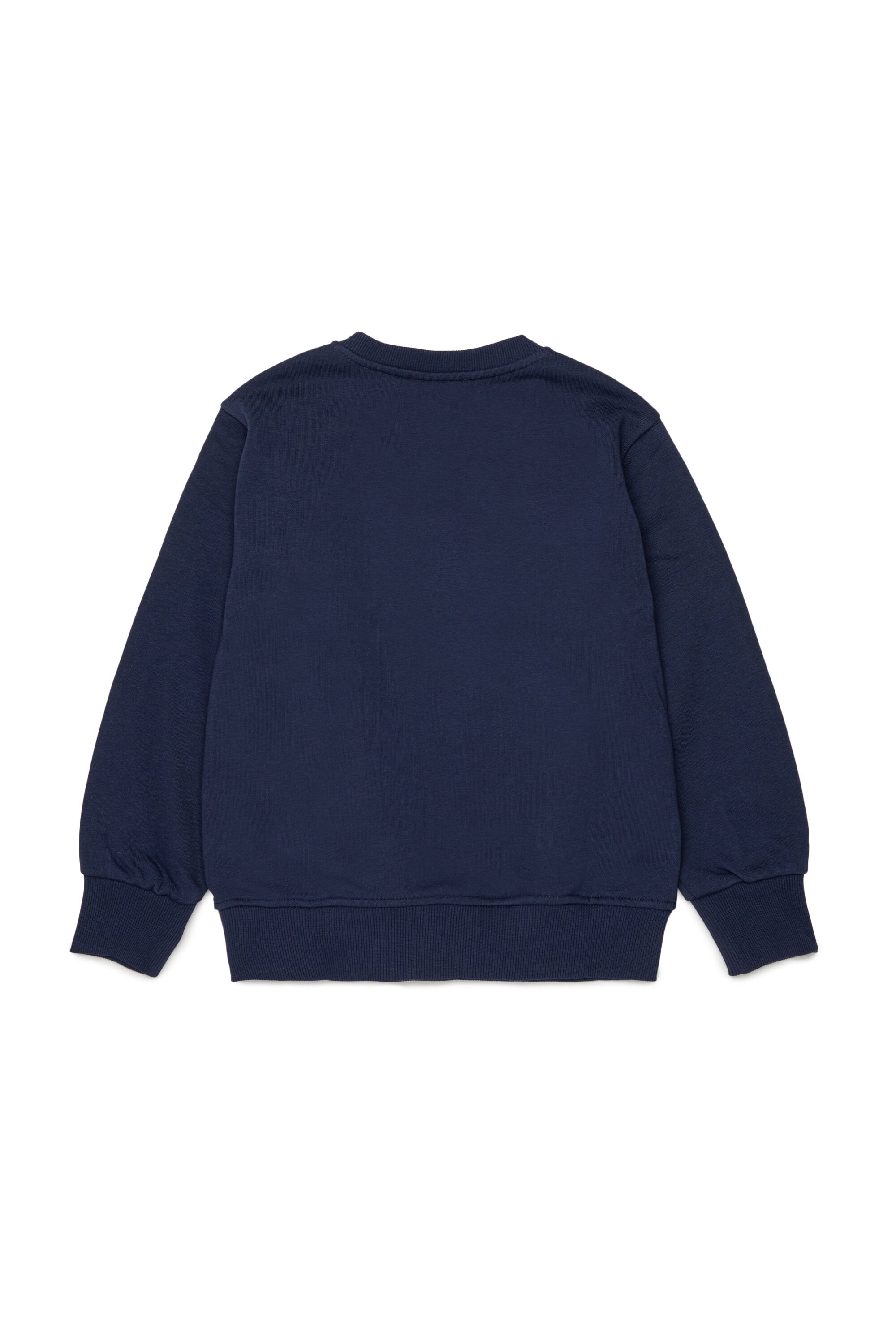 Diesel デニム ロゴ クルーネック スウェットシャツ