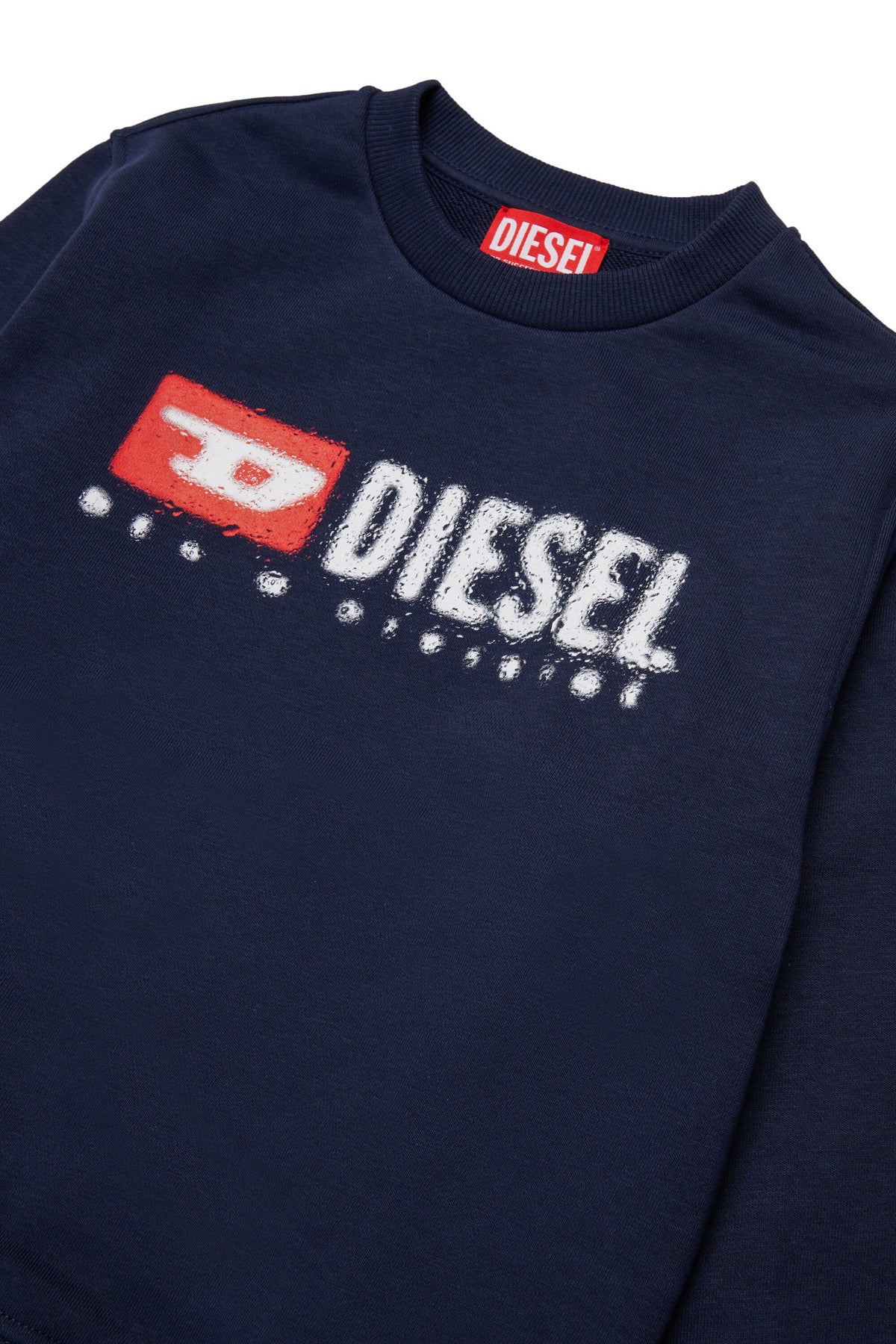 Diesel Denim Division logo crew-neck sweatshirt