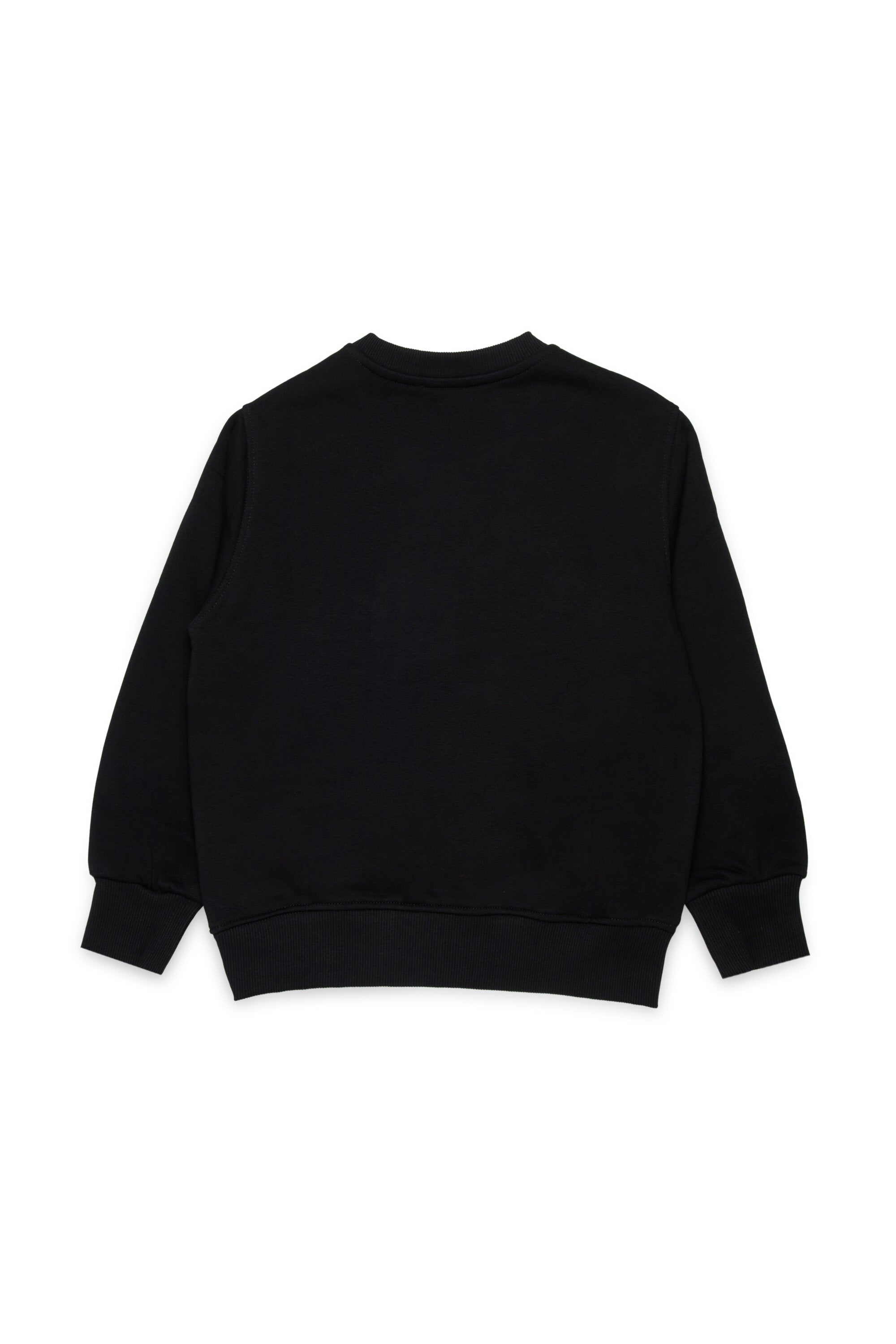 Diesel デニム ロゴ クルーネック スウェットシャツ