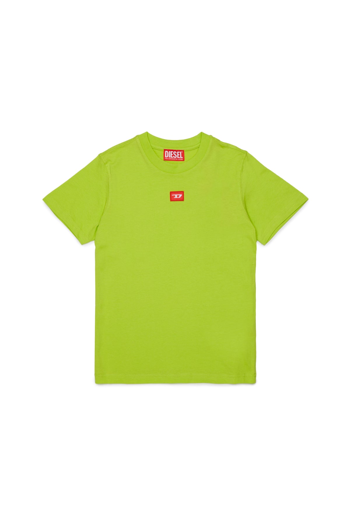 ジャージー素材Tシャツ(赤Dパッチ付き