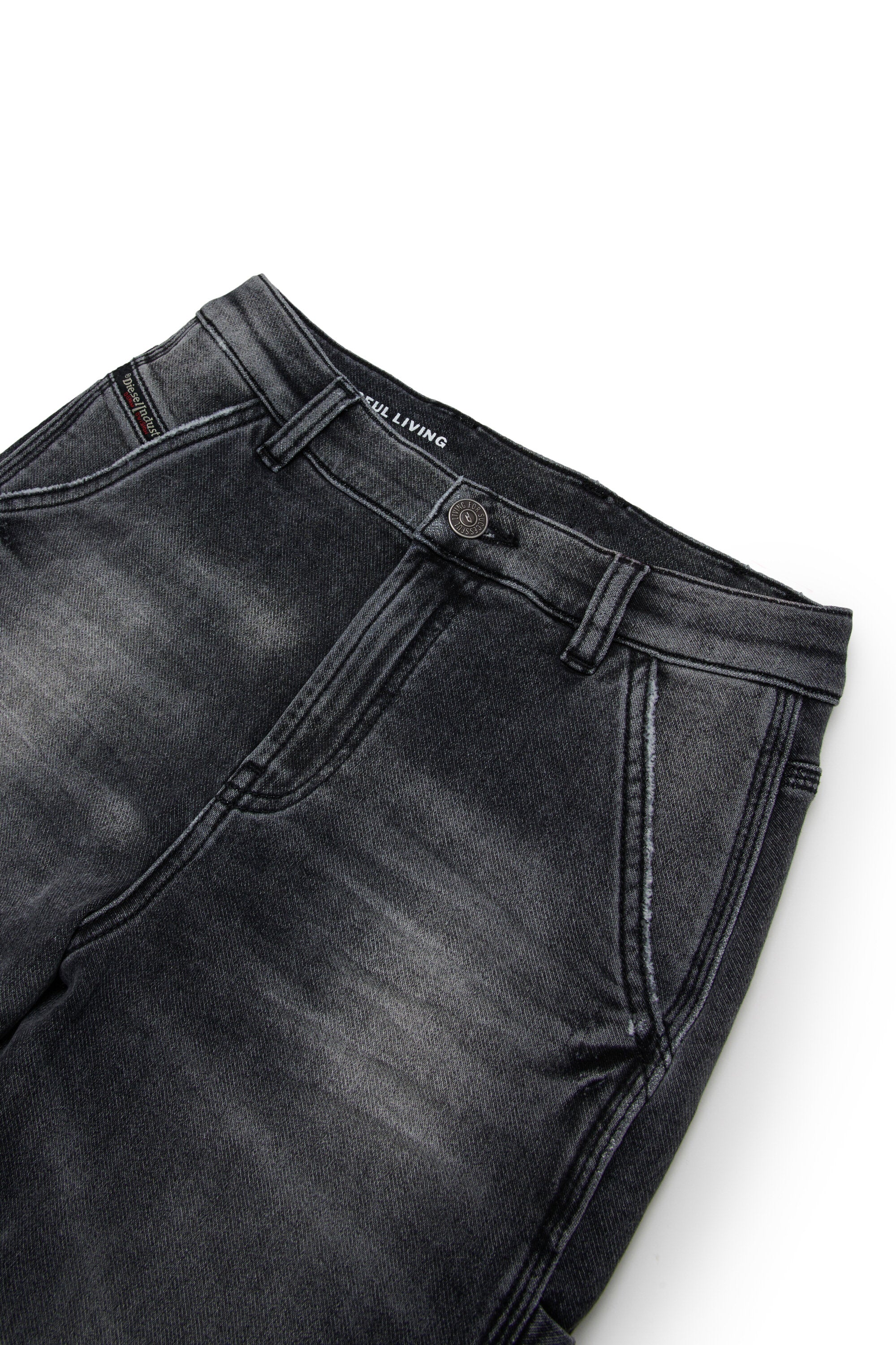 D-Argjx WorkのブラックシェードリラックスJoggJeans®