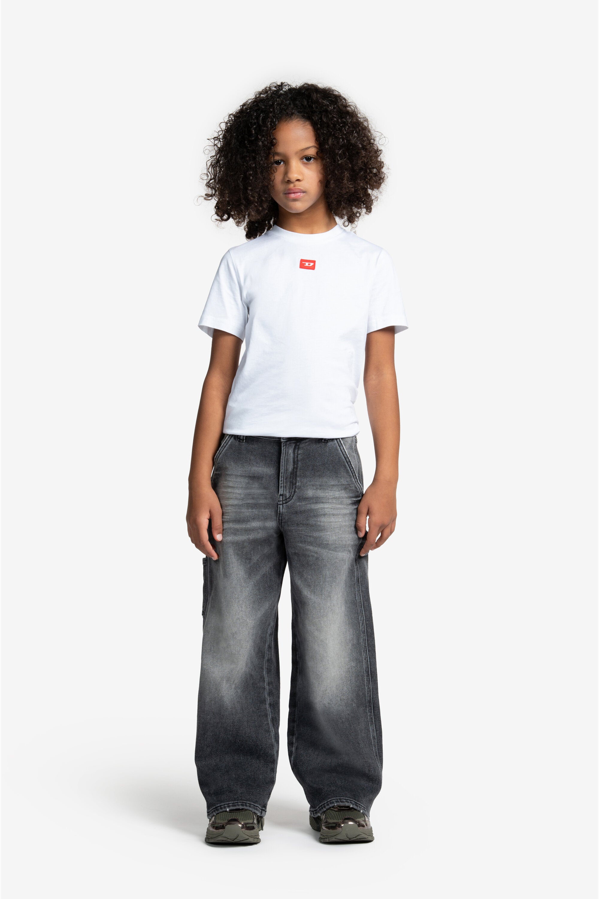 D-Argjx WorkのブラックシェードリラックスJoggJeans®