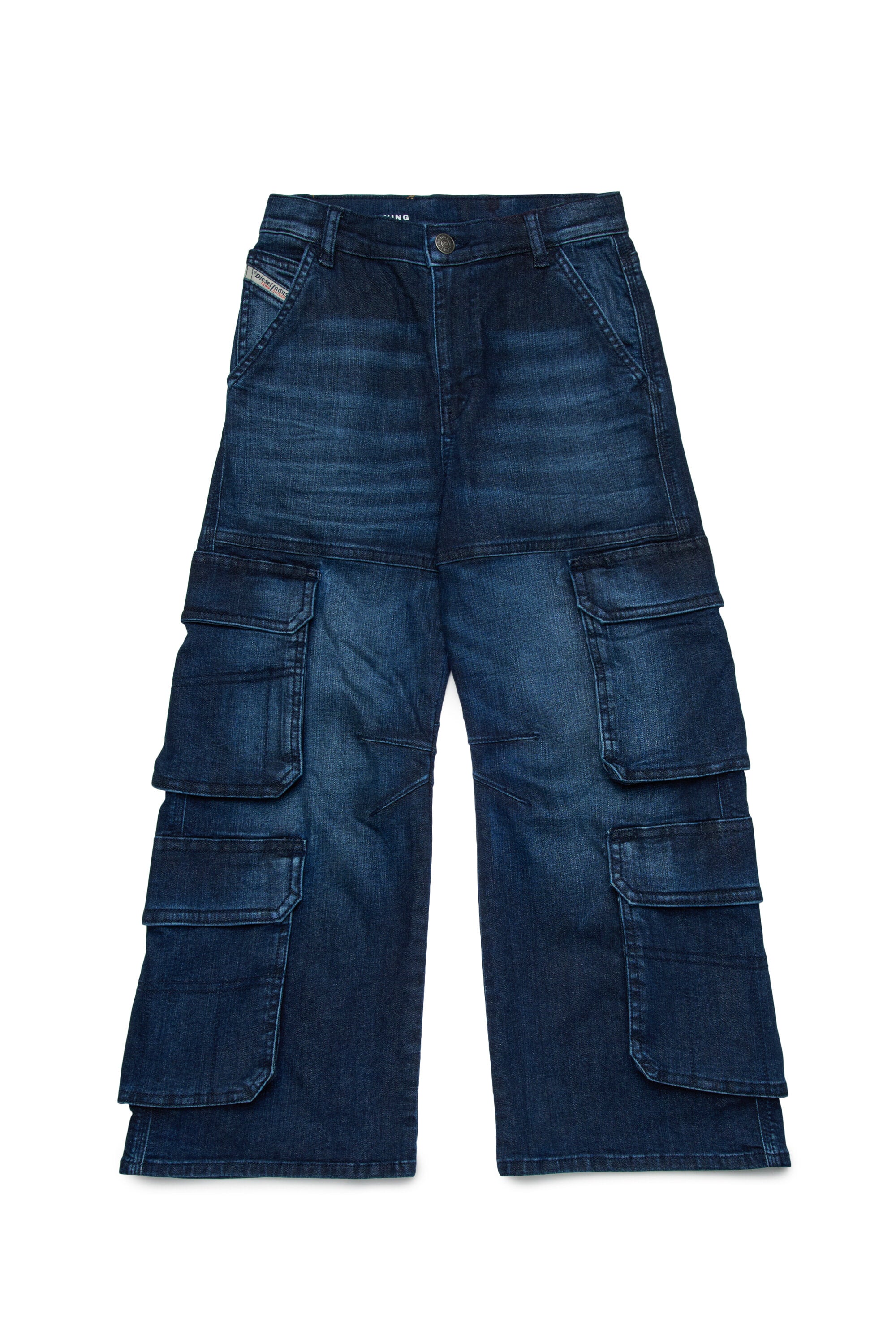 Dark blue relaxed jeans - D-Argjx Cargo