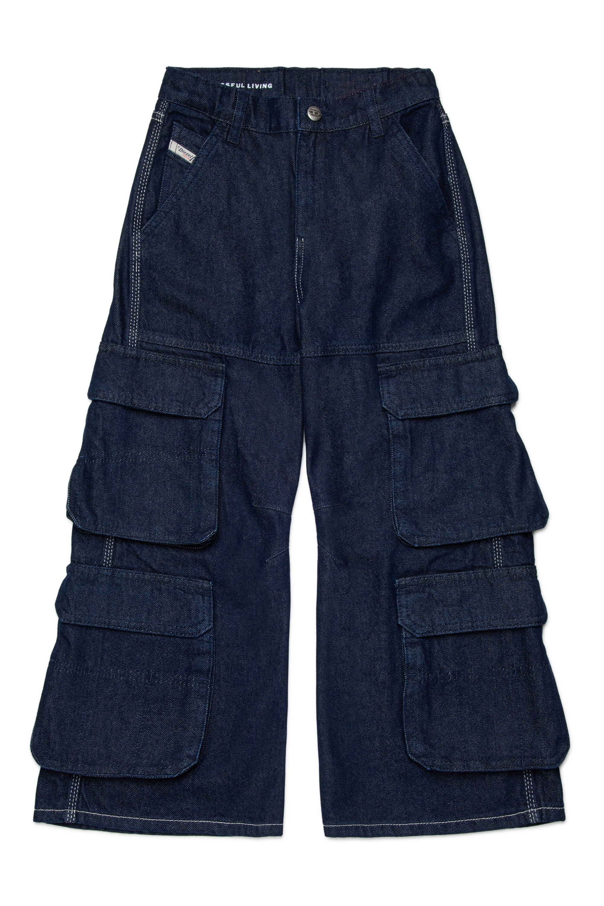 Relaxed fit cargo jeans - D-Argix