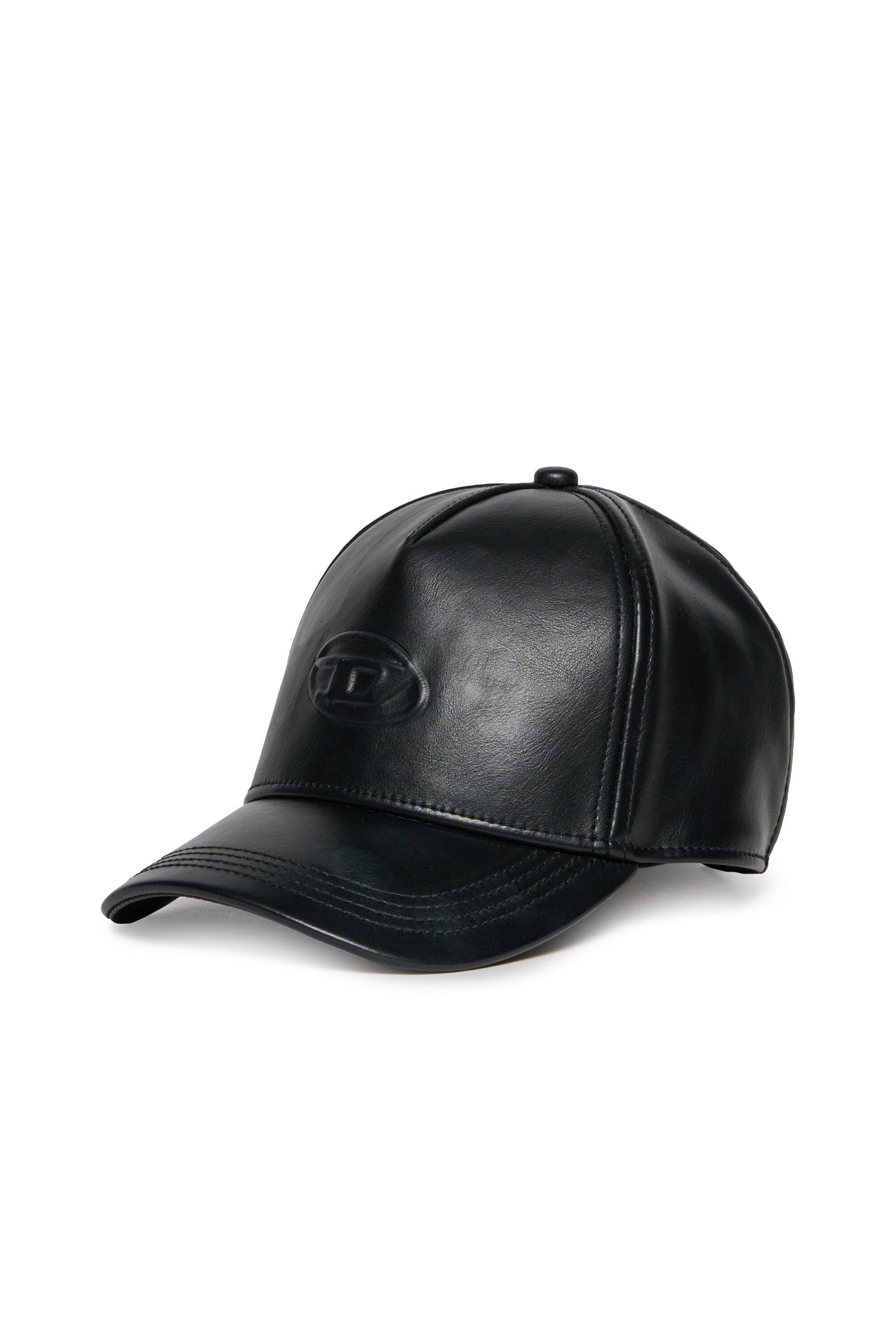 Baseball cap made of coated fabric