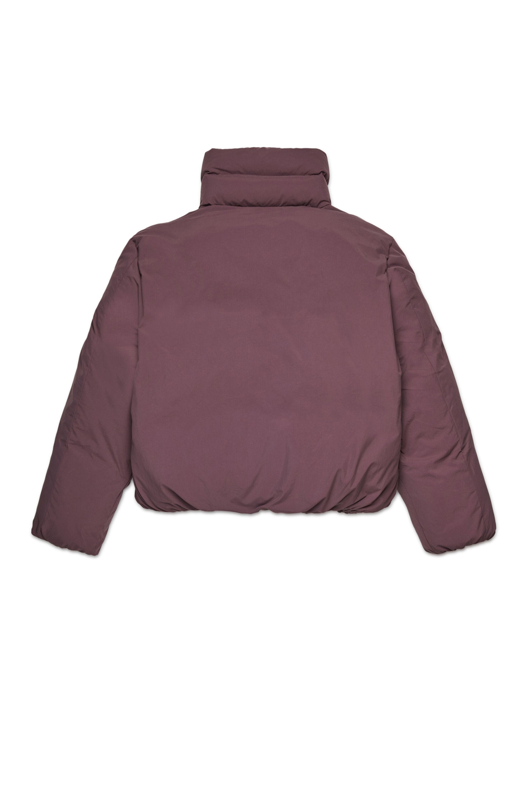 Puffy padded jacket with matte finish