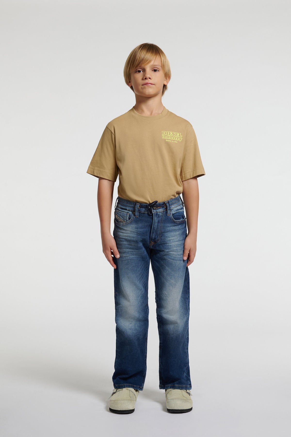 JoggJeans® リラックスフィット、ミディアムブルー - D-Kros