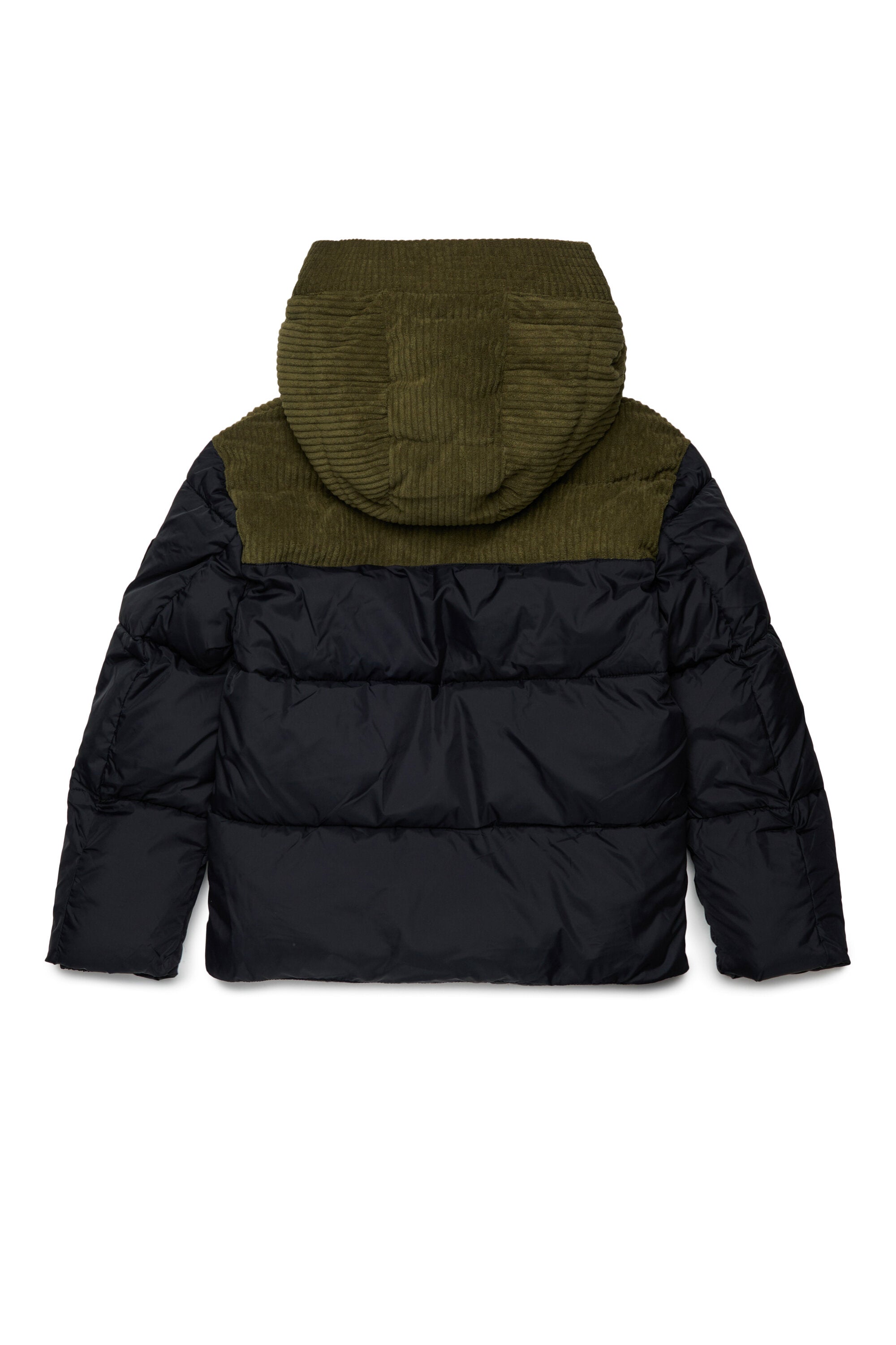 Padded jacket with logo